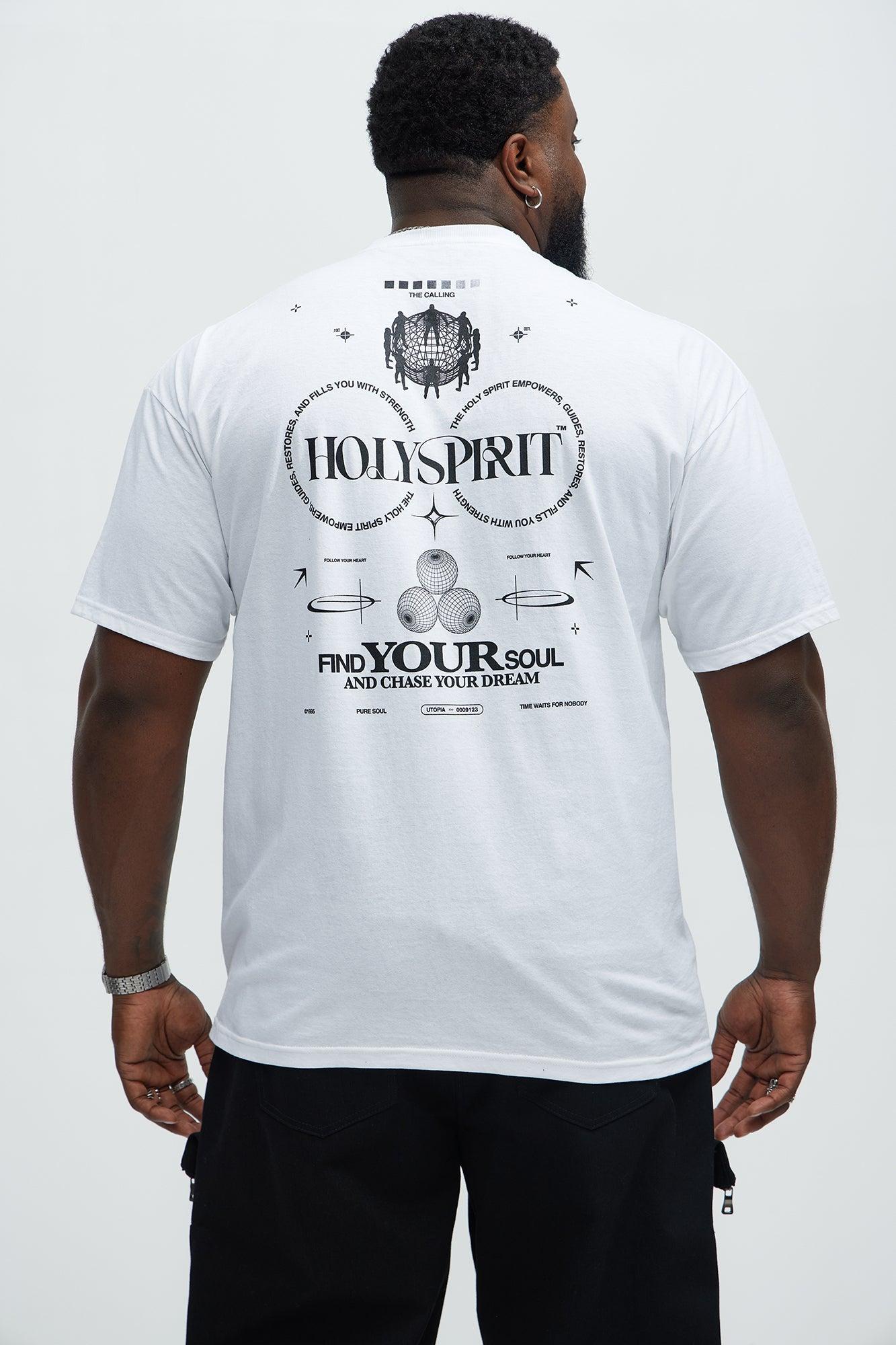 Find Your Soul Short Sleeve Tee - White Product Image