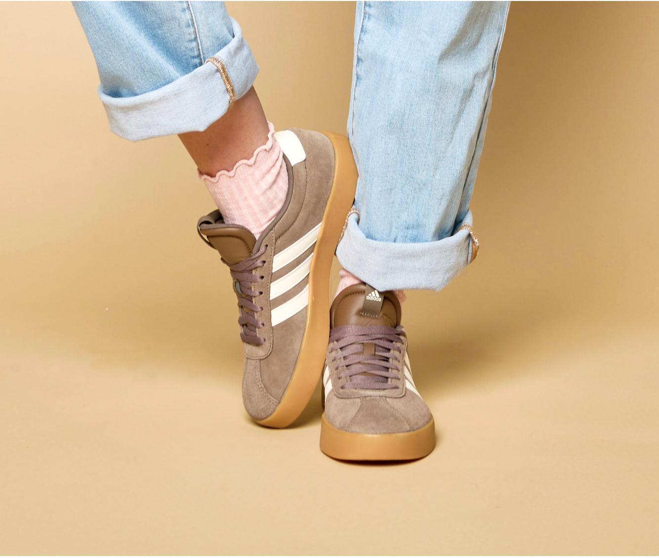 Women's Adidas VL Court 3.0 Sneakers Product Image