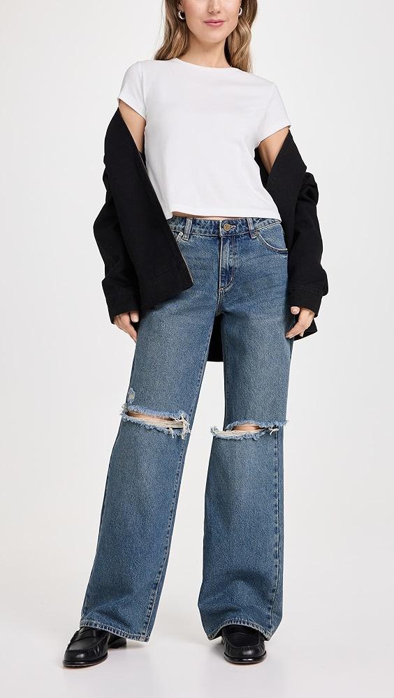 ABRAND 99 Baggy Devyn Rip Jeans | Shopbop Product Image