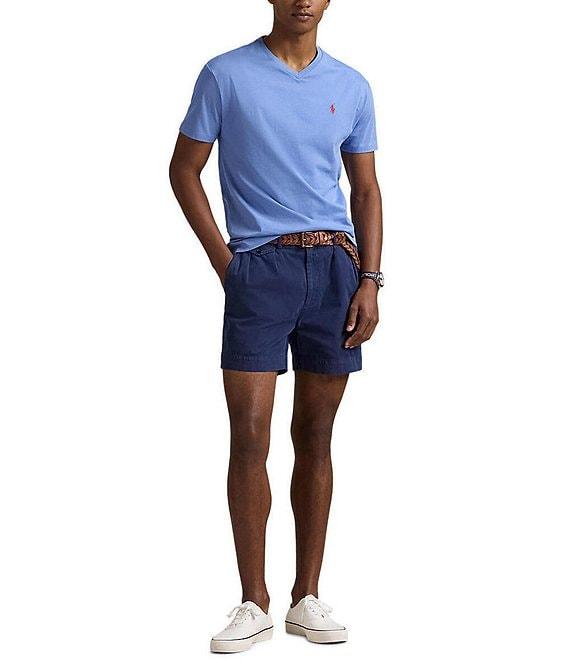 Polo Ralph Lauren Big & Tall Classic Fit Short Sleeve Cotton Jersey V-Neck T-Shirt Product Image