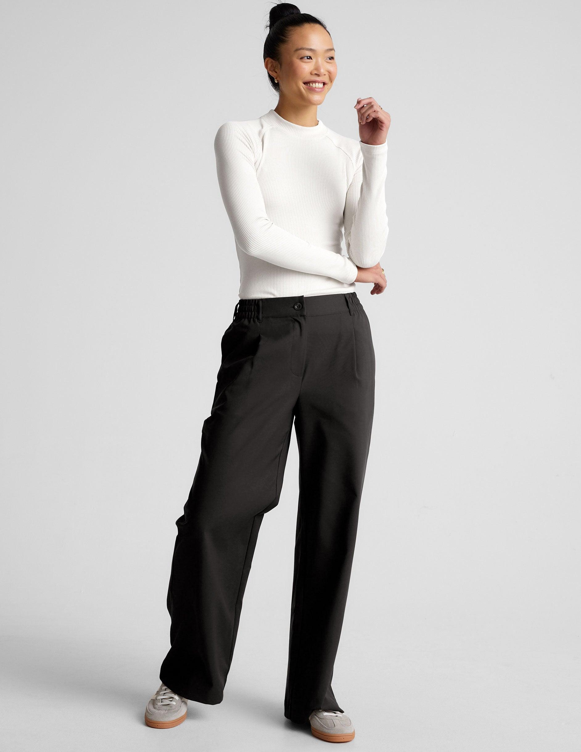 Contours Mock Neck Long Length Top Product Image