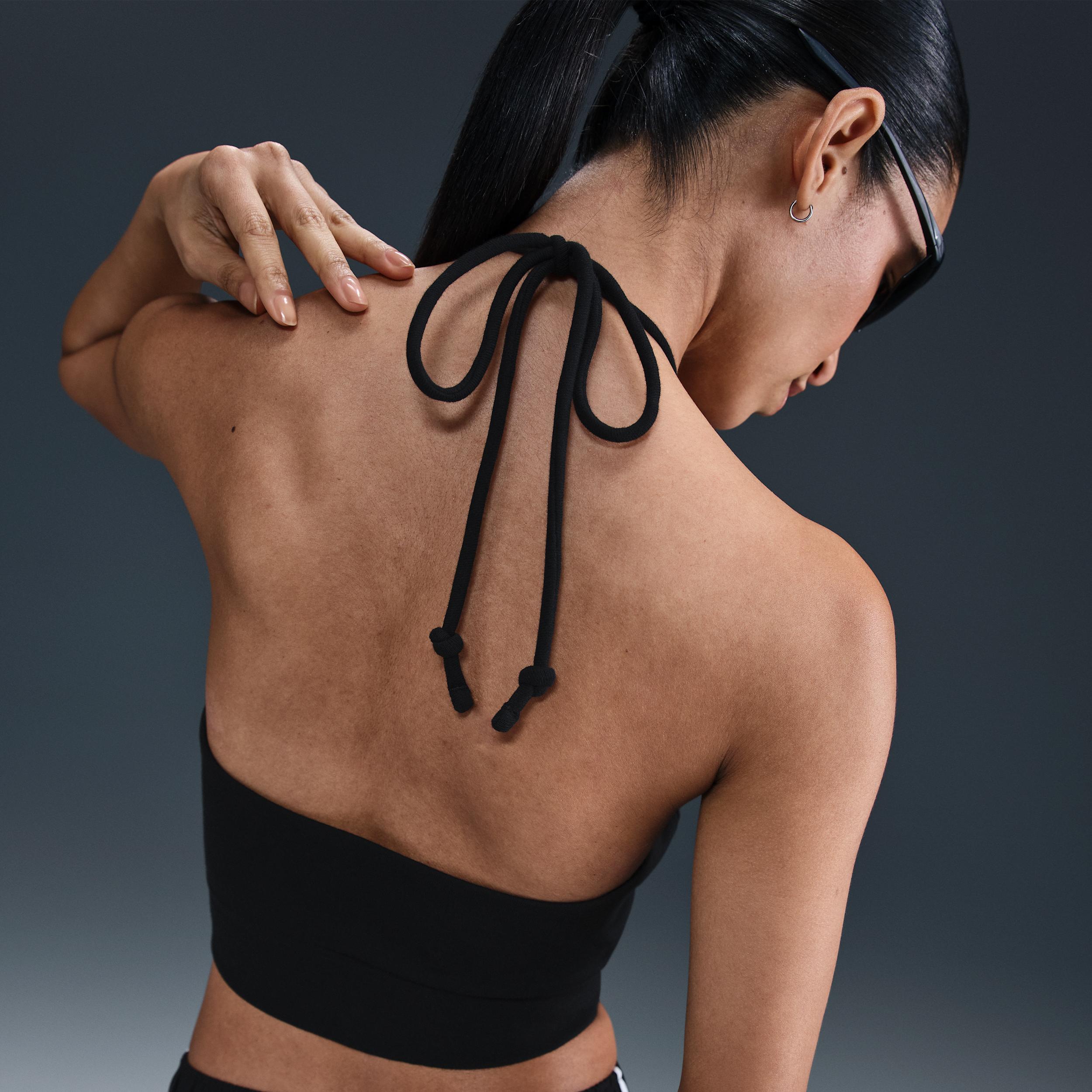 Women's Nike Sportswear Chill Terry Slim Cropped French Terry Halter Top Product Image