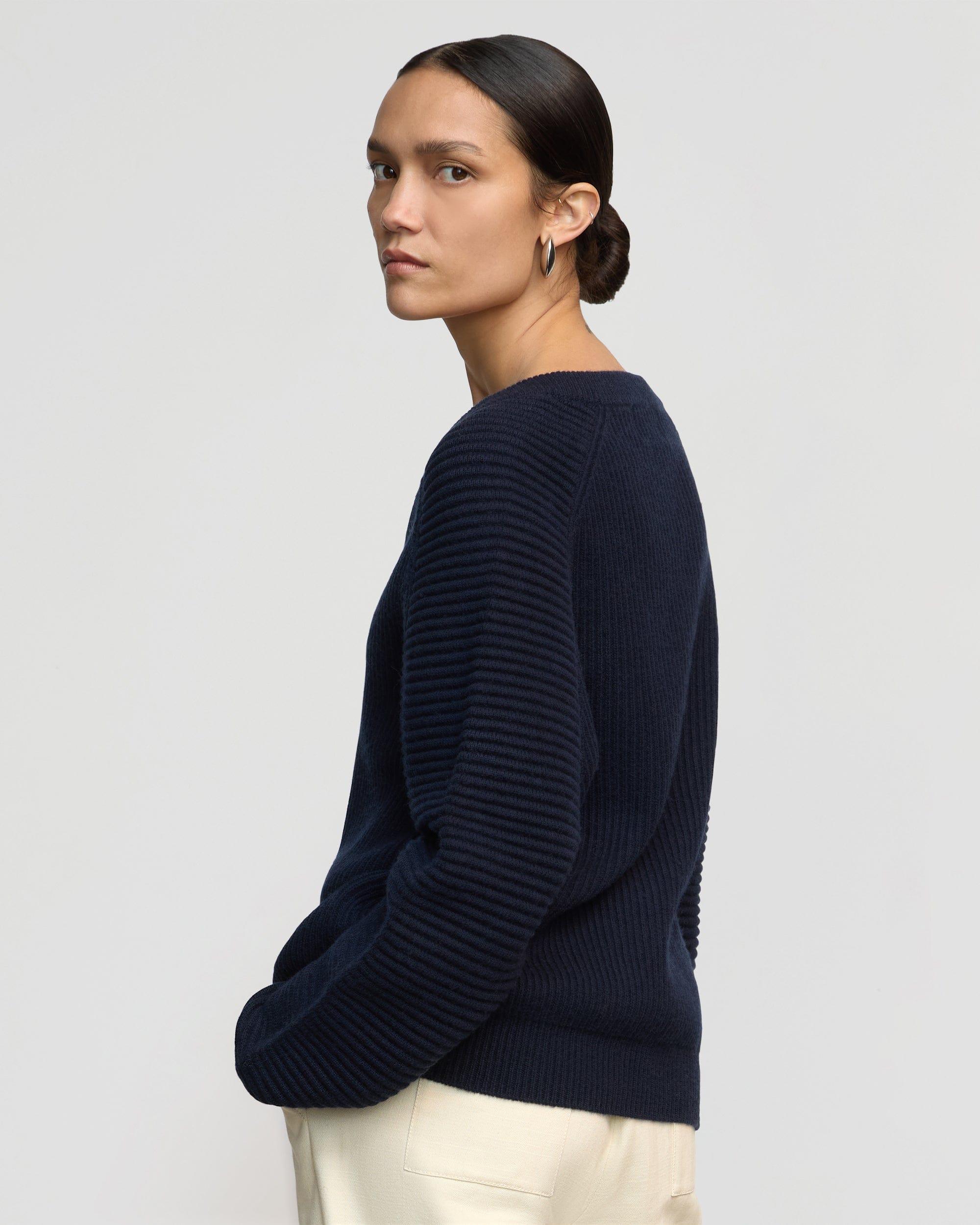 Malala Organic Cotton-Wool Ottoman Sweater Product Image