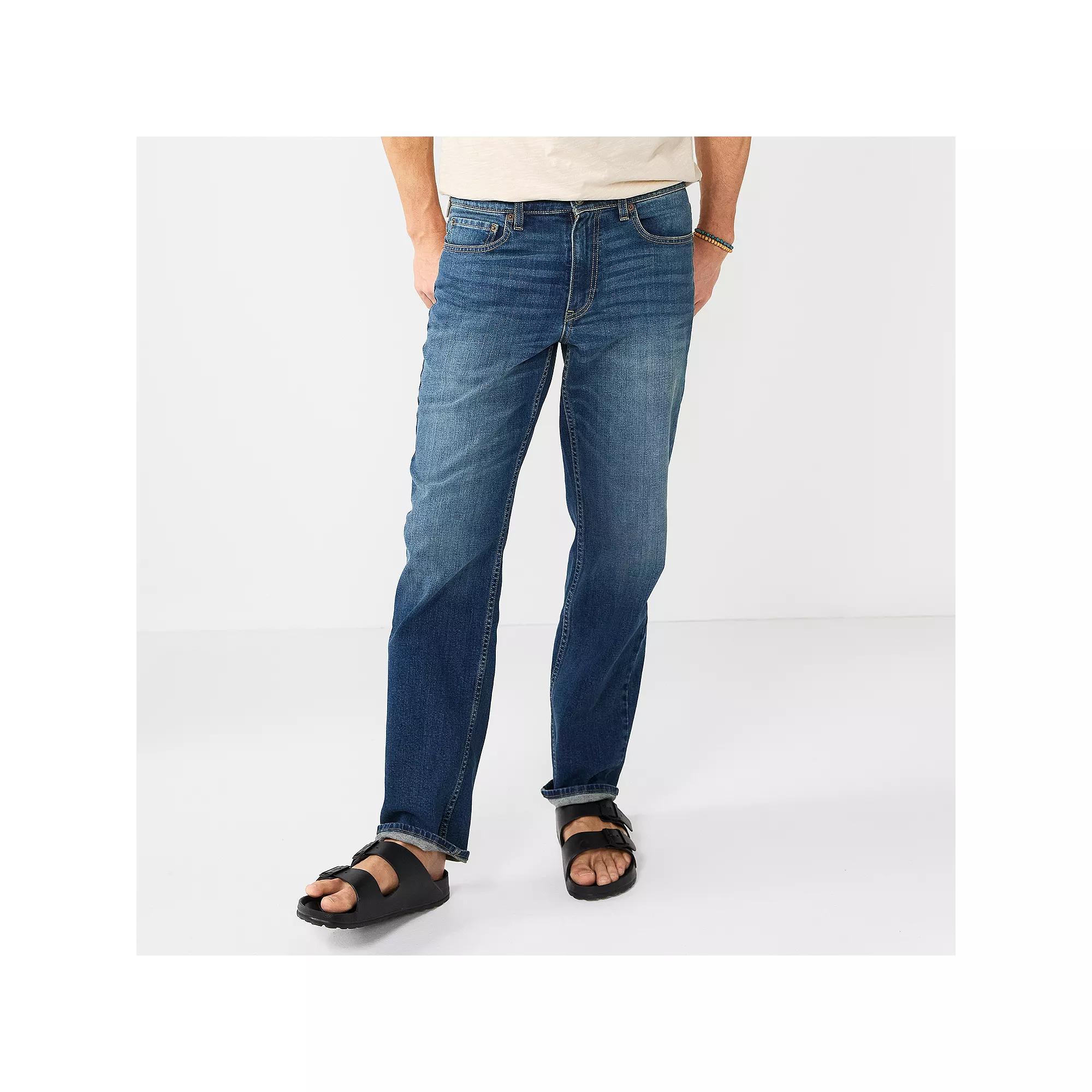 Men's Sonoma Goods For Life® Loose-Fit Jeans,  Product Image
