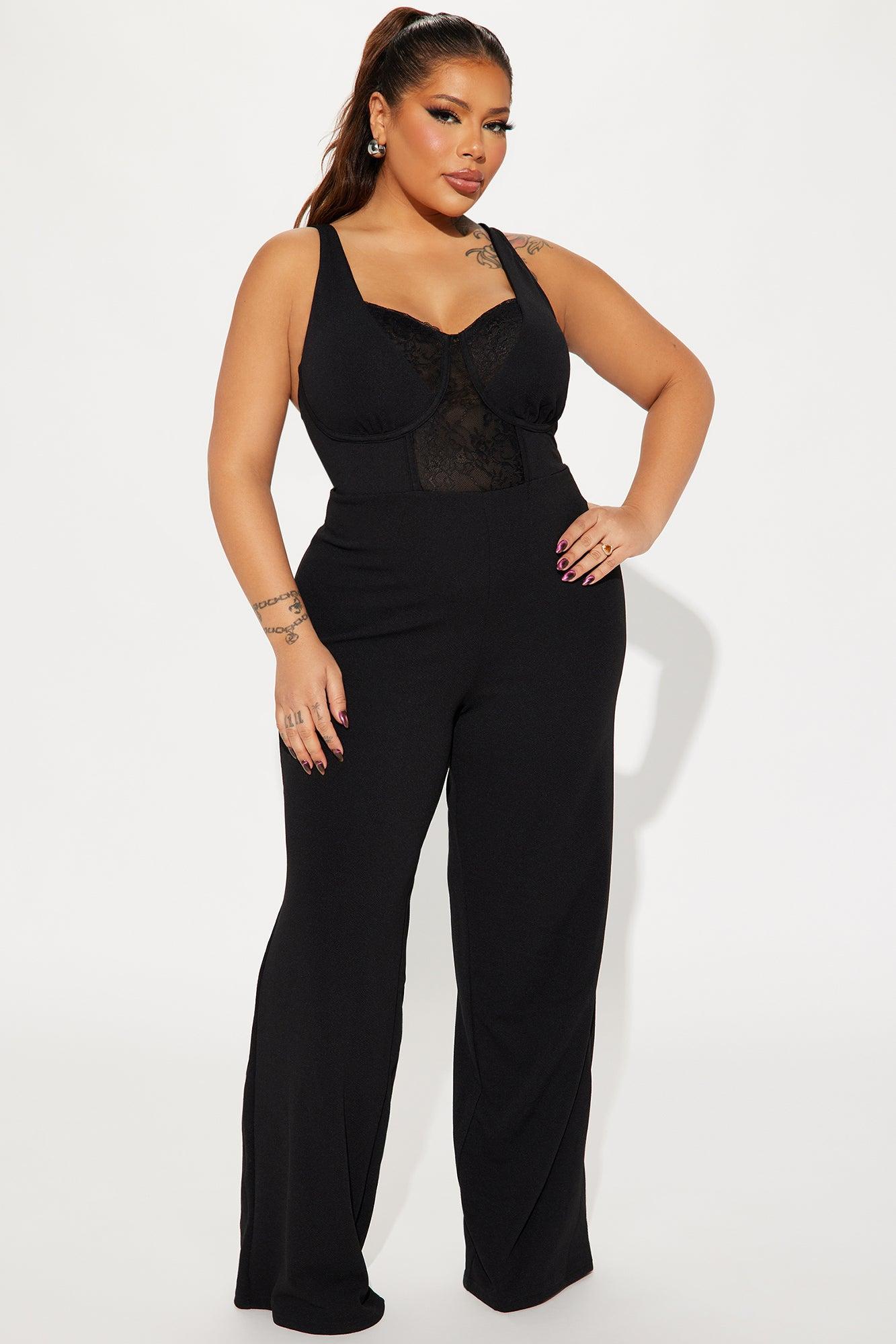 In Focus Jumpsuit - Black Product Image