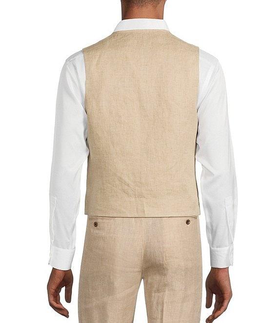 Murano Baird McNutt Suit Separate Linen Vest Product Image
