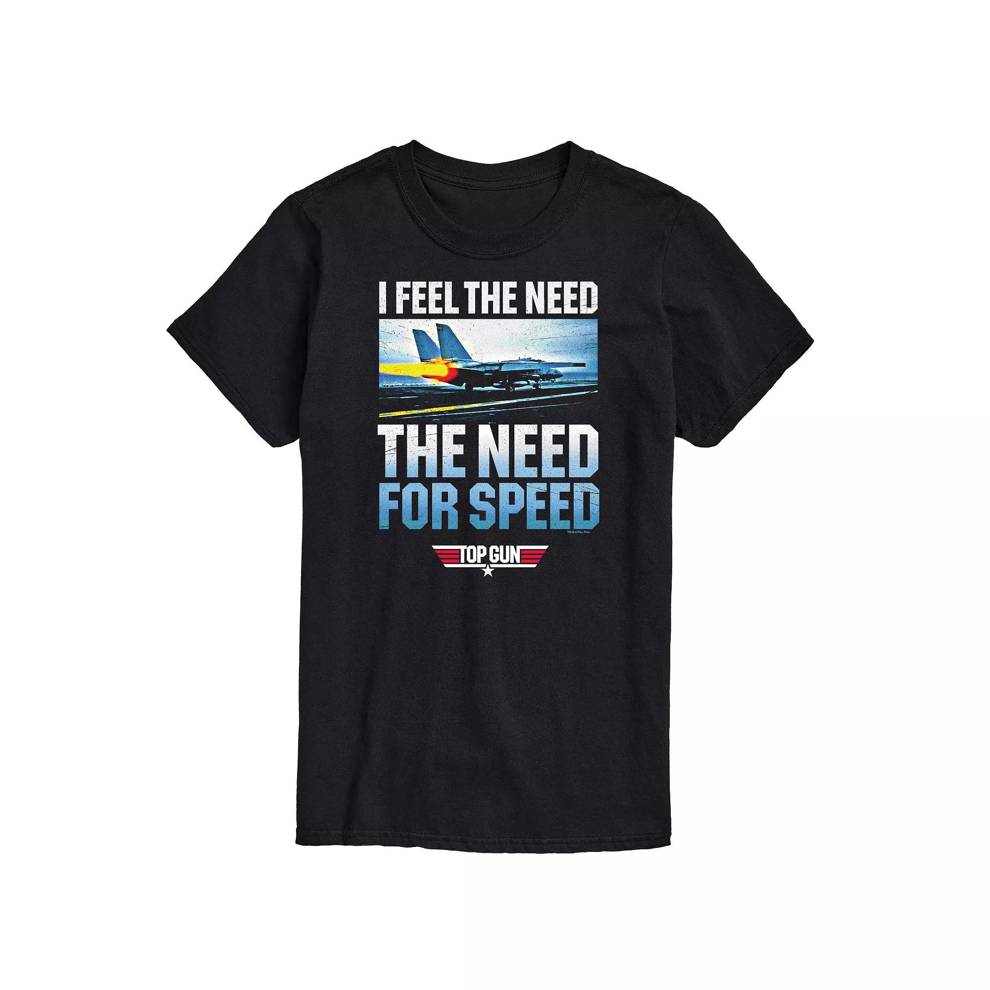 Big & Tall Top Gun Need For Speed Tee, Men's,  Product Image