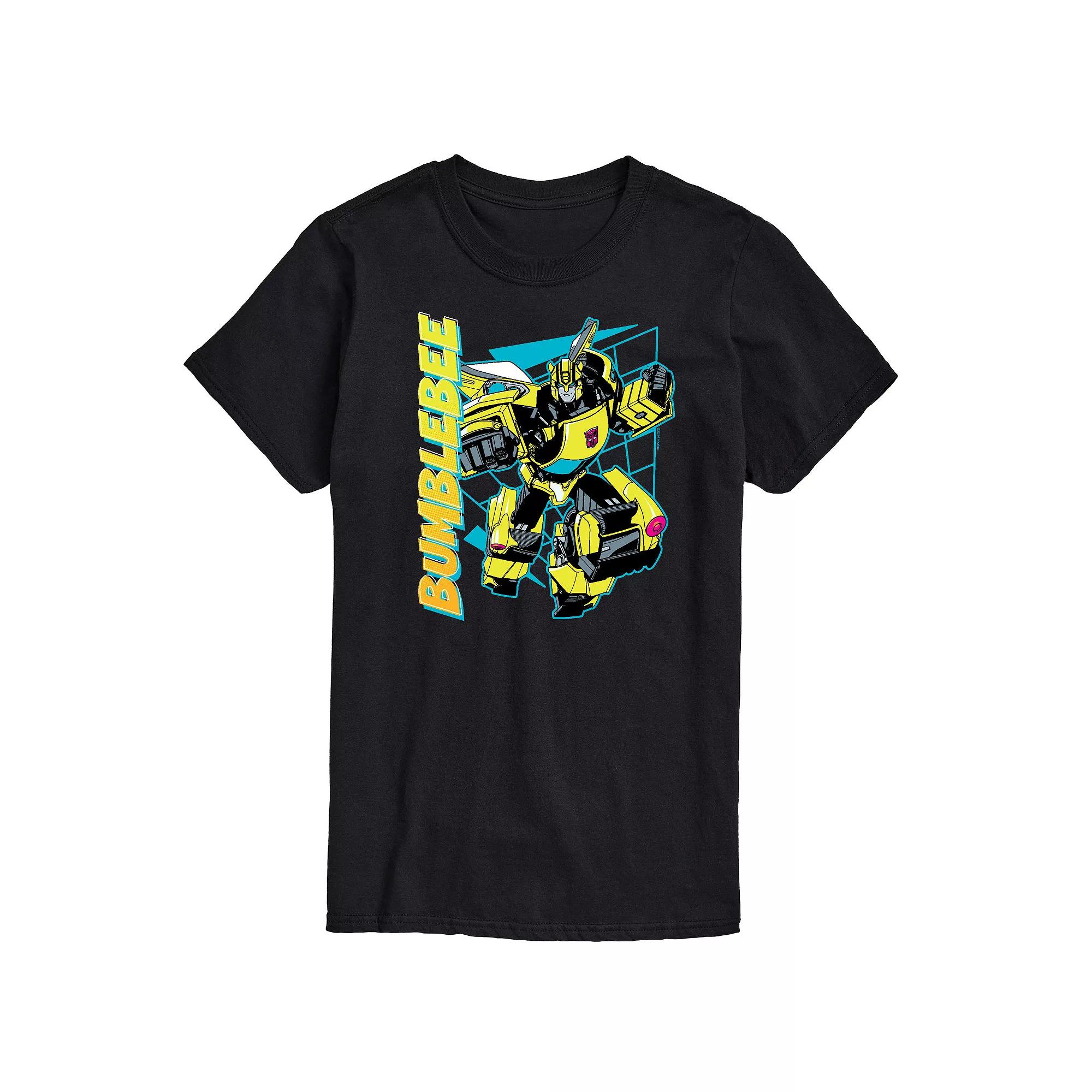 Men's Transformers Bumblebee Halftone Tee,  Product Image