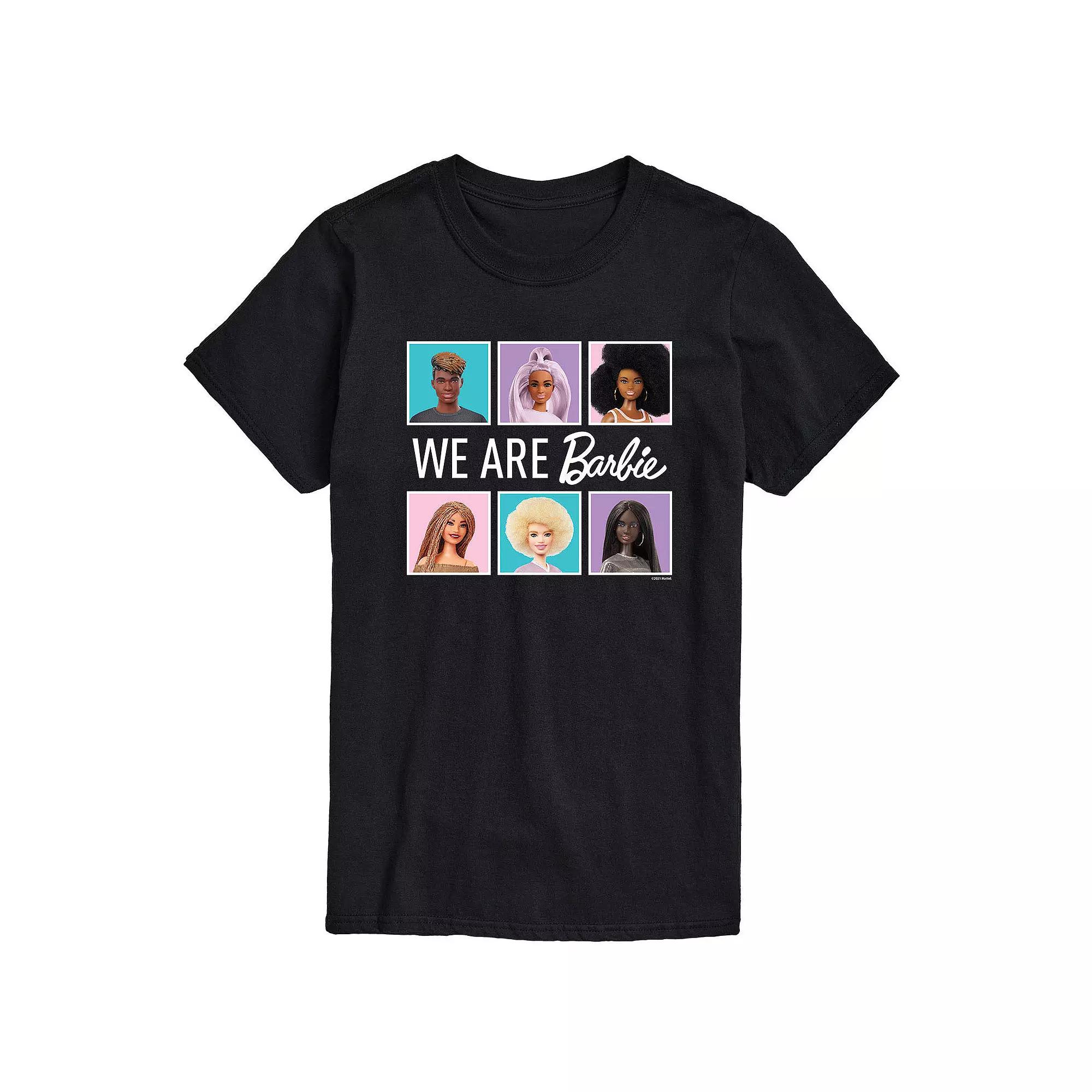 Big & Tall Barbie® We Are All Barbie Graphic Tee, Men's,  Product Image
