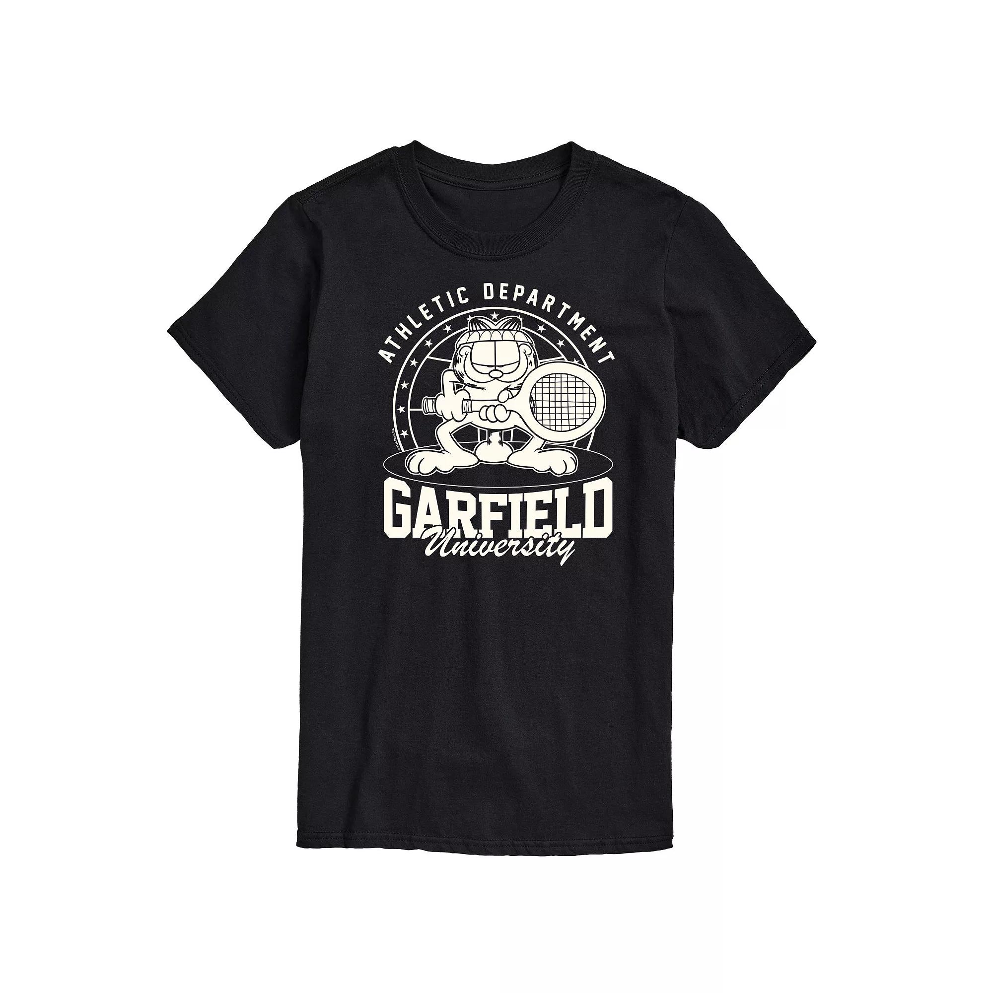 Men's Garfield Tennis Graphic Tee,  Product Image