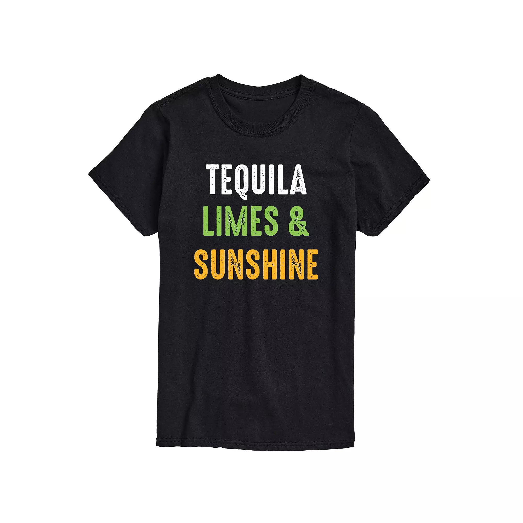 Big & Tall Tequila Limes and Sunshine Tee, Men's,  Product Image