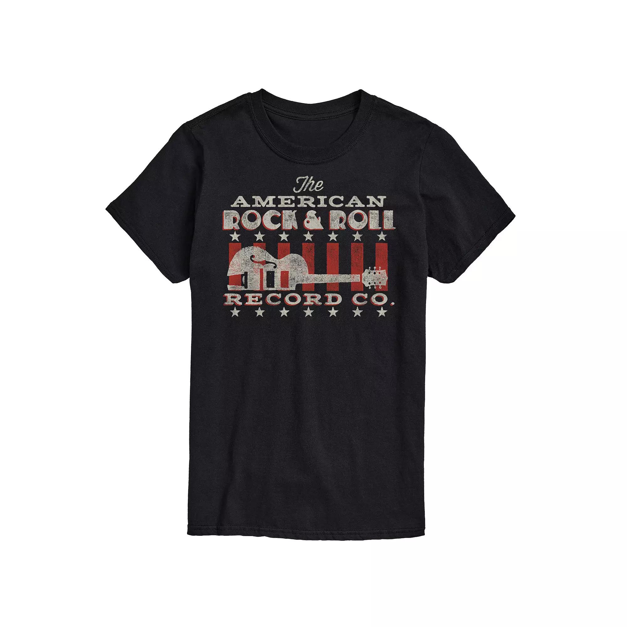 Big & Tall American Rock Tee, Men's,  Product Image