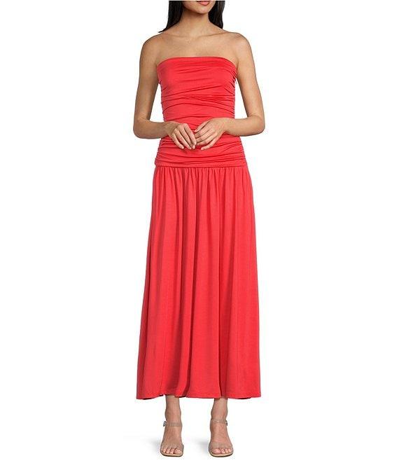 NIA Santal Strapless Maxi Dress Product Image