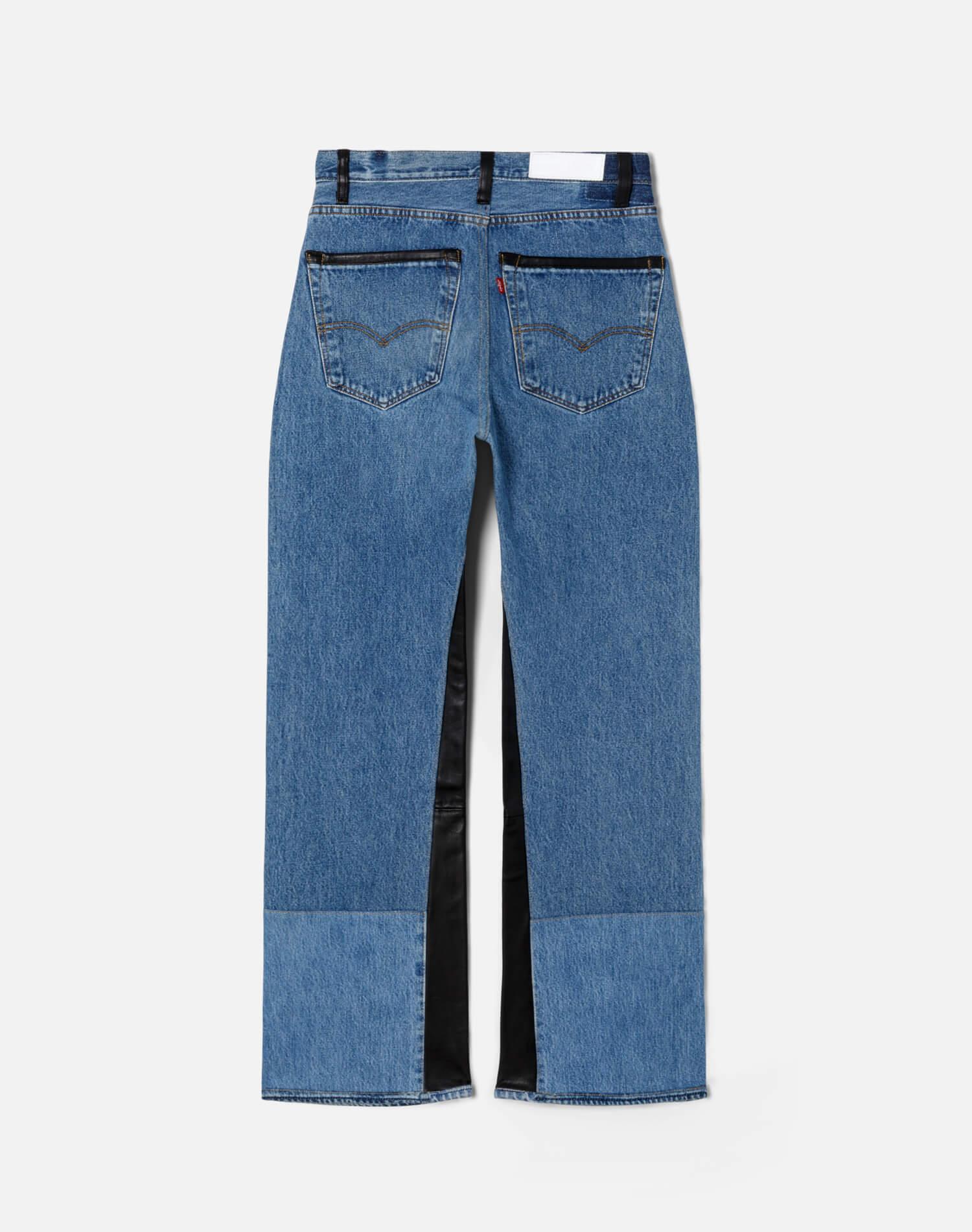 Levi's High Rise Wide Leg - Indigo Leather Product Image