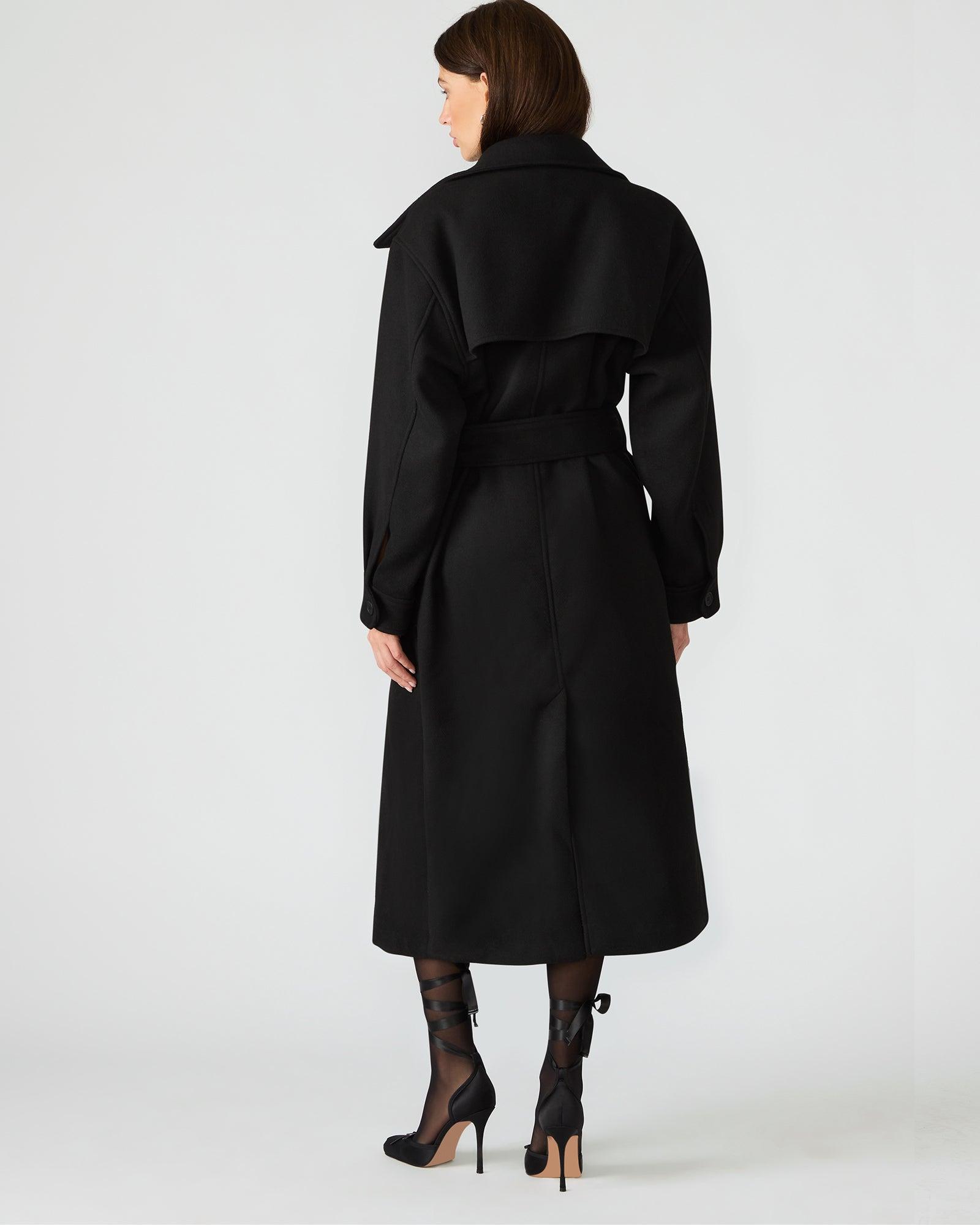 ENORA COAT BLACK Female Product Image