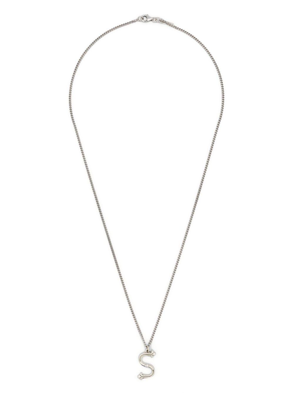 Alphabet pendant necklace Product Image