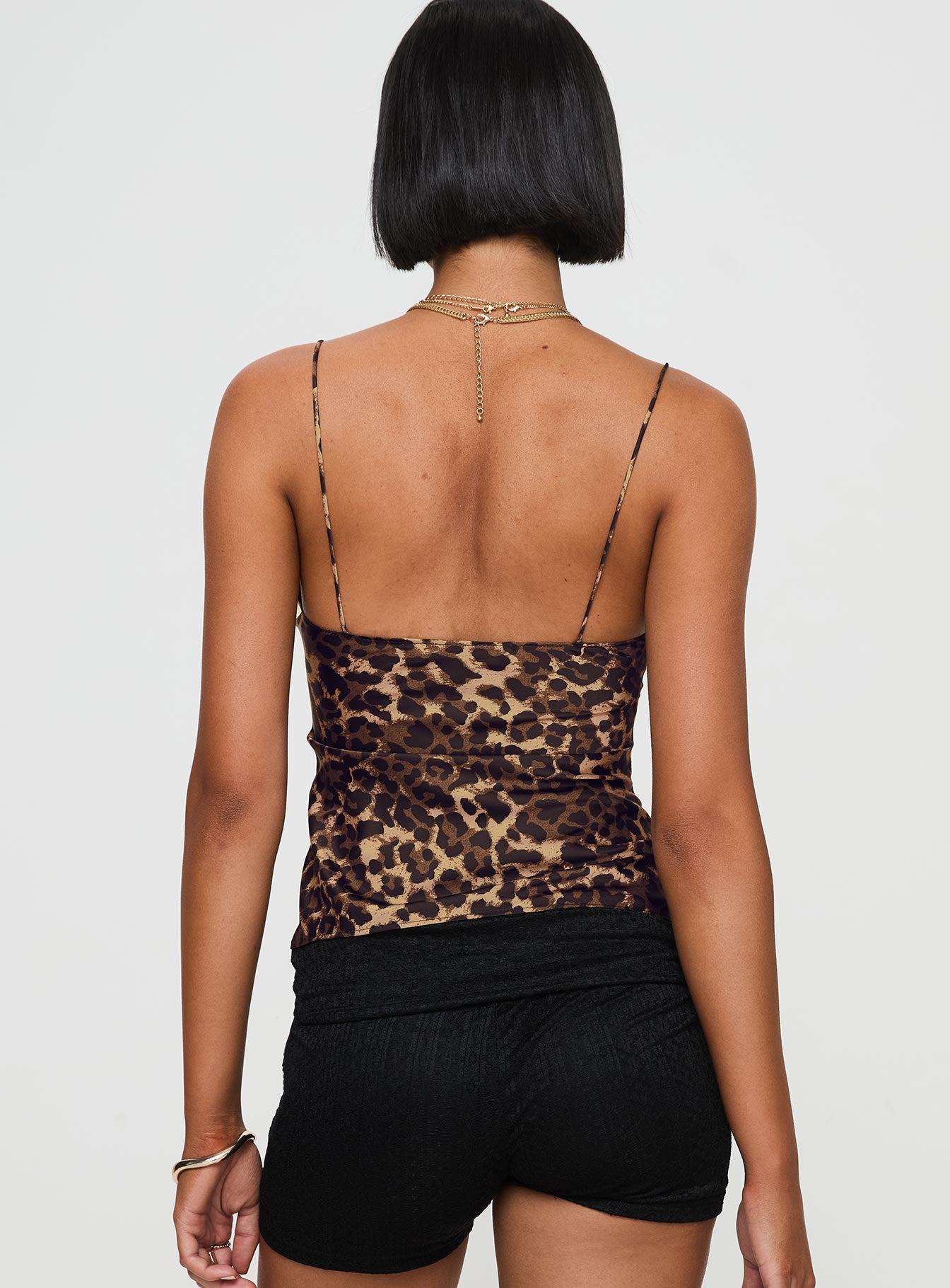 Mariah Top Leopard Product Image