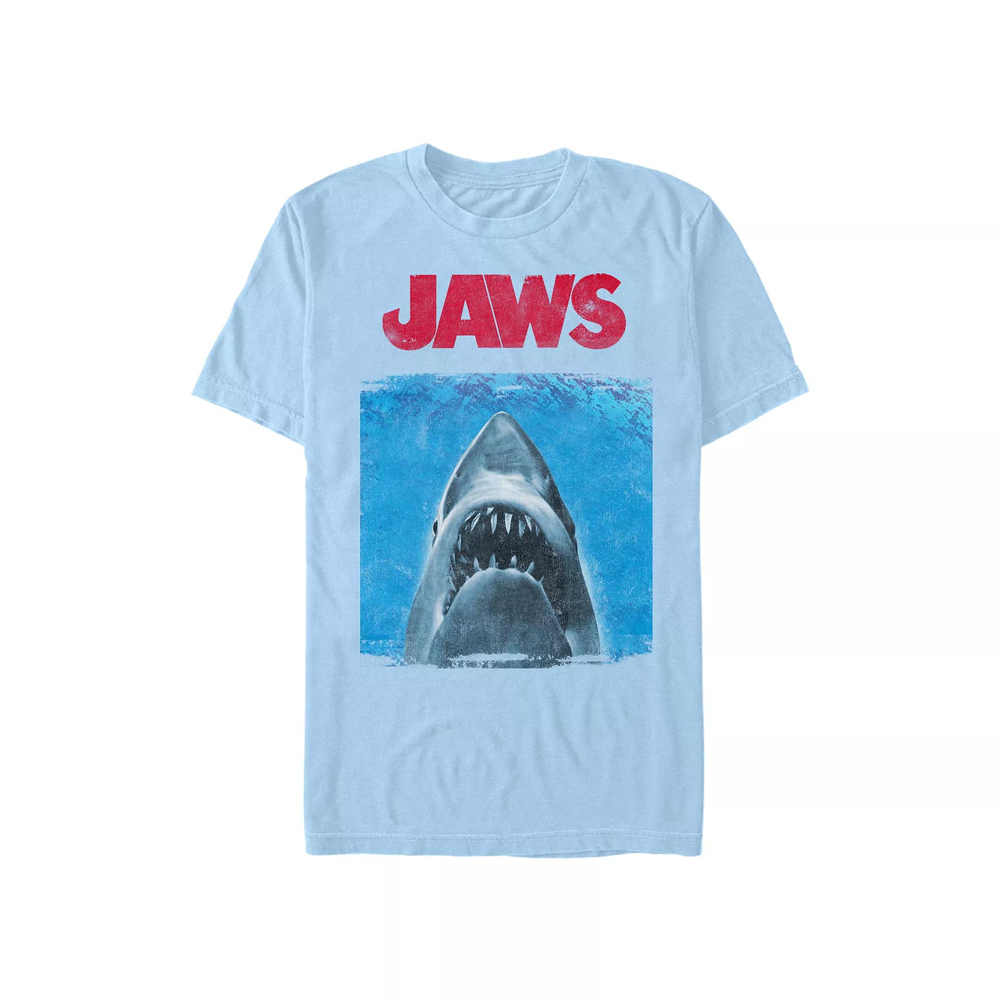Men's Jaws Movie Poster Graphic Tee,  Product Image