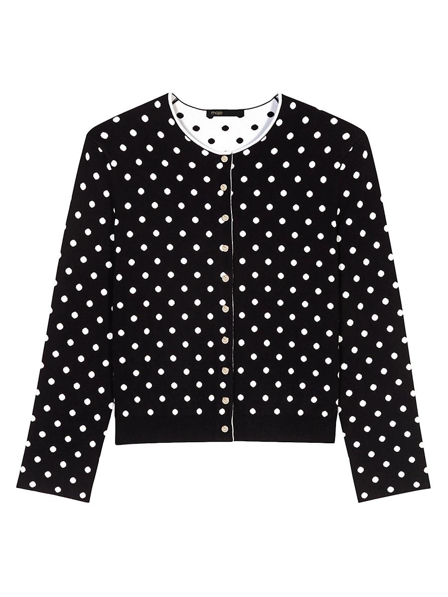 Womens Fancy Knit Cardigan Product Image