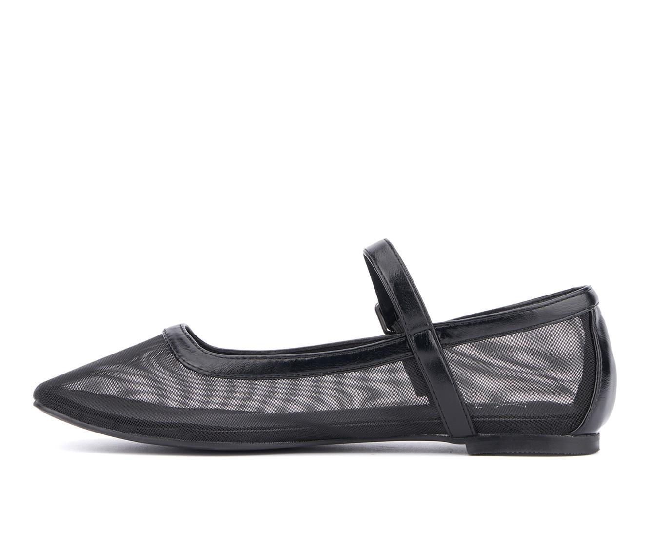 Women's New York and Company Page 2 Mary Jane Flats Product Image