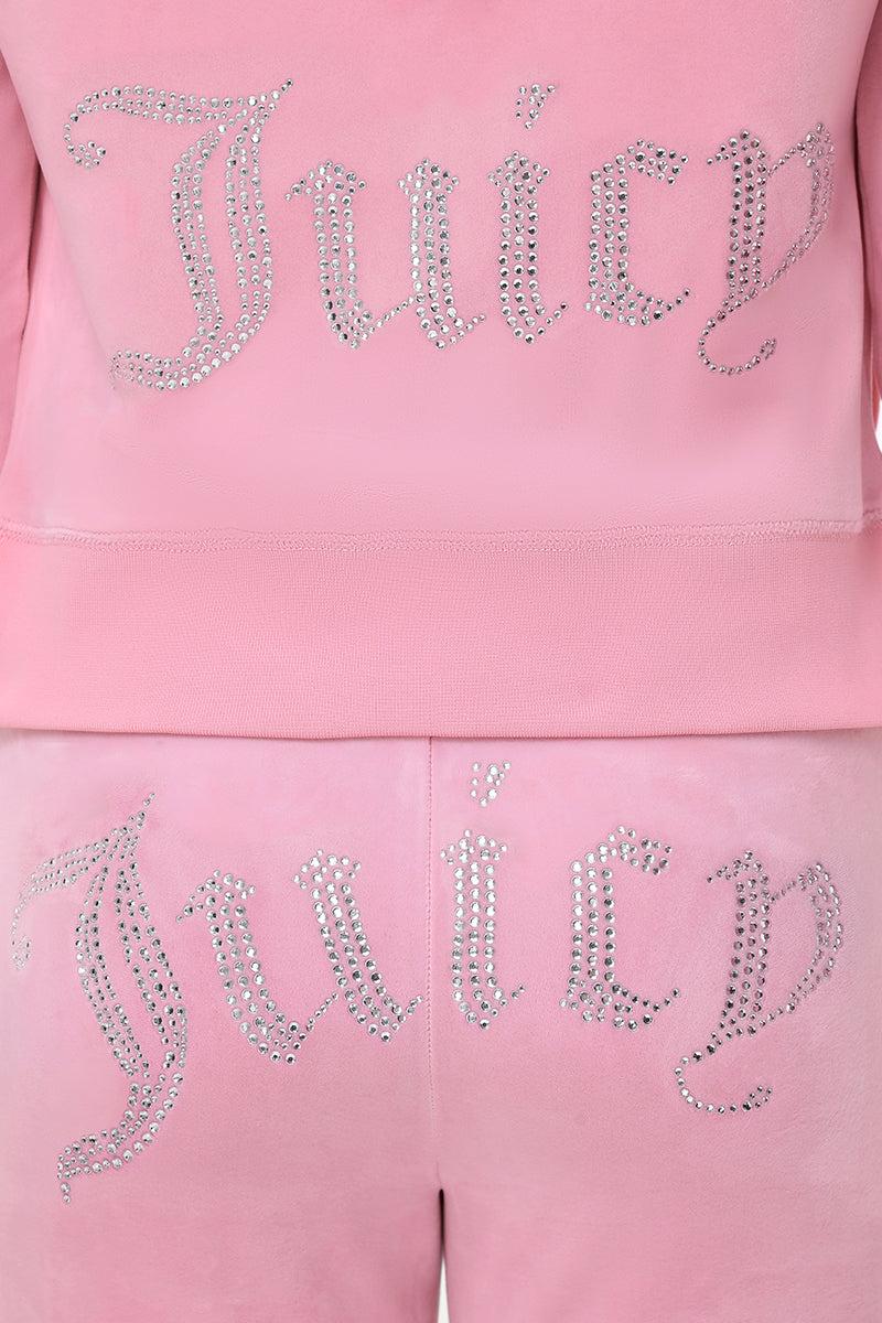 OG Big Bling Velour Hoodie Product Image