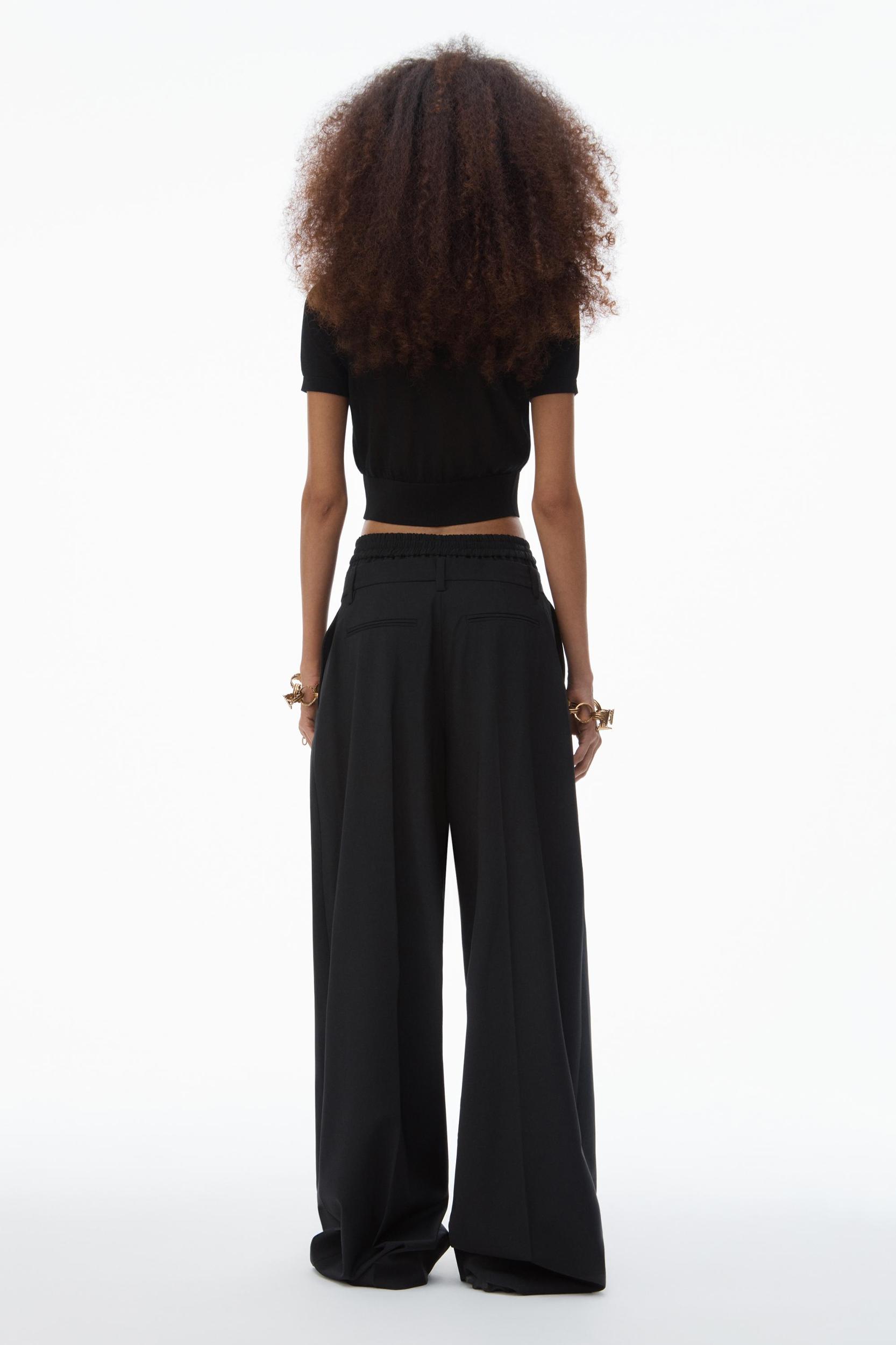 Logo Embroidered Polo Cardigan In Viscose Product Image