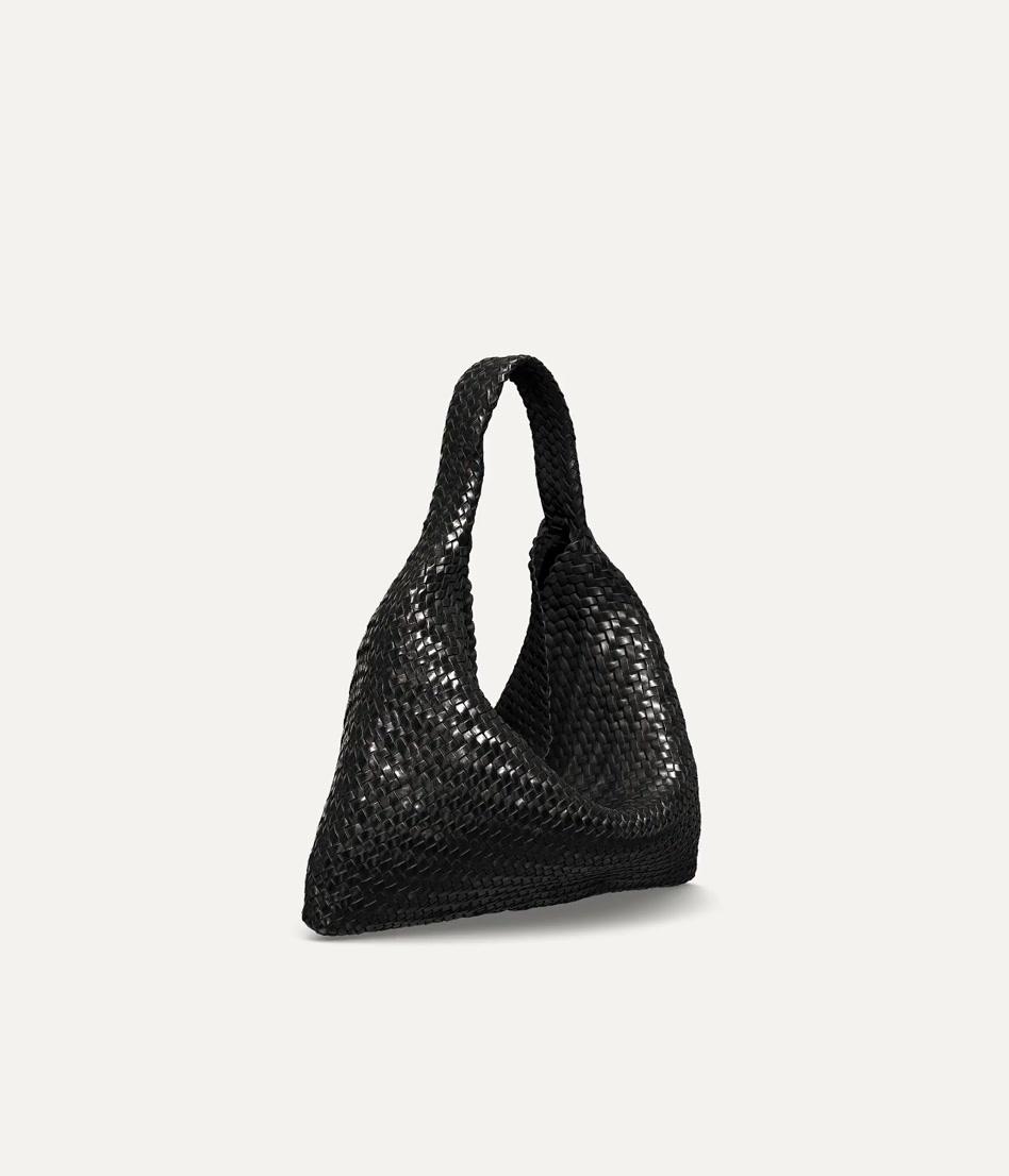 Braided nappa leather shopper bag Product Image