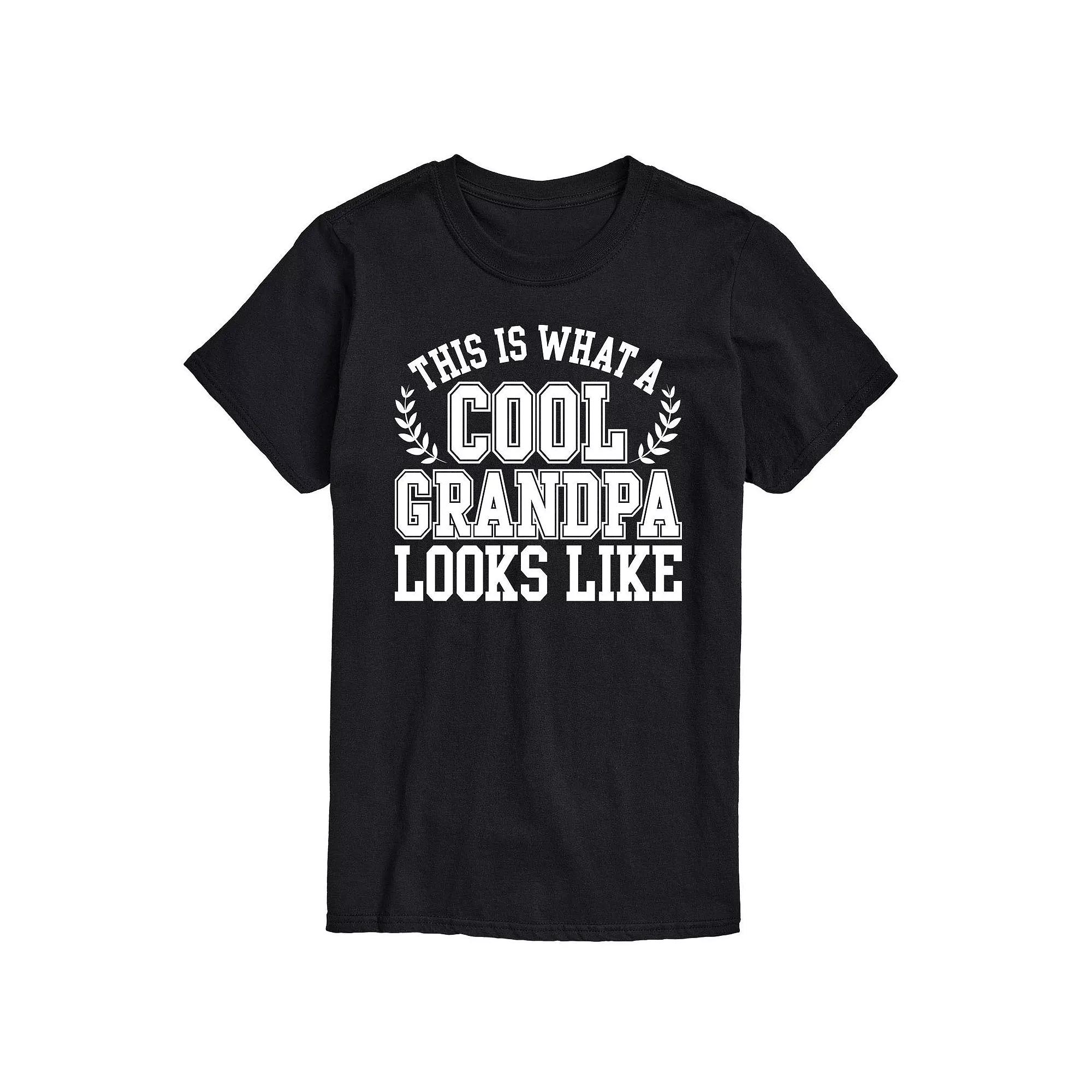 Big & Tall Cool Grandpa Tee, Men's,  Product Image