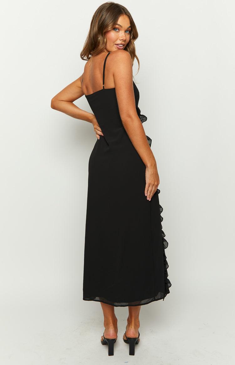 Dream On Black Maxi Dress Product Image