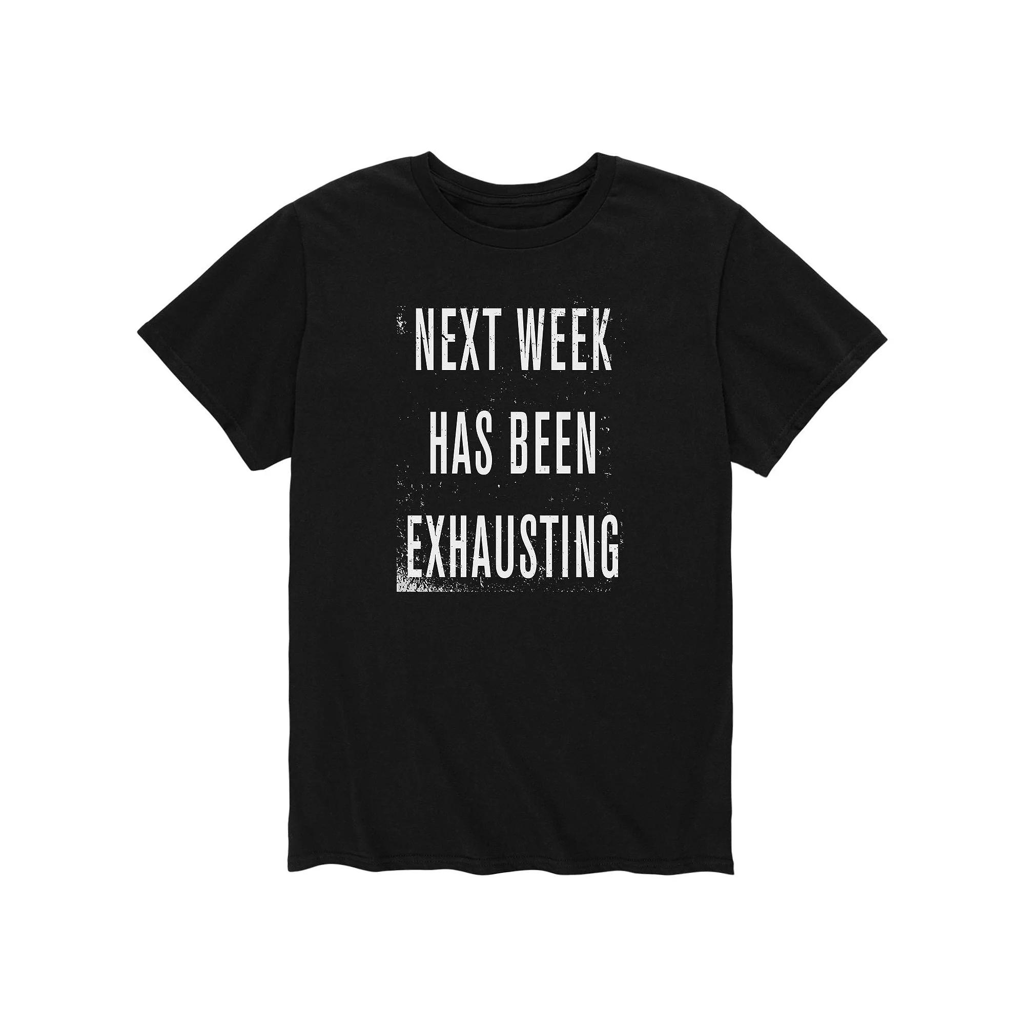 Men's Next Week Tee, Size: XL, Black Product Image