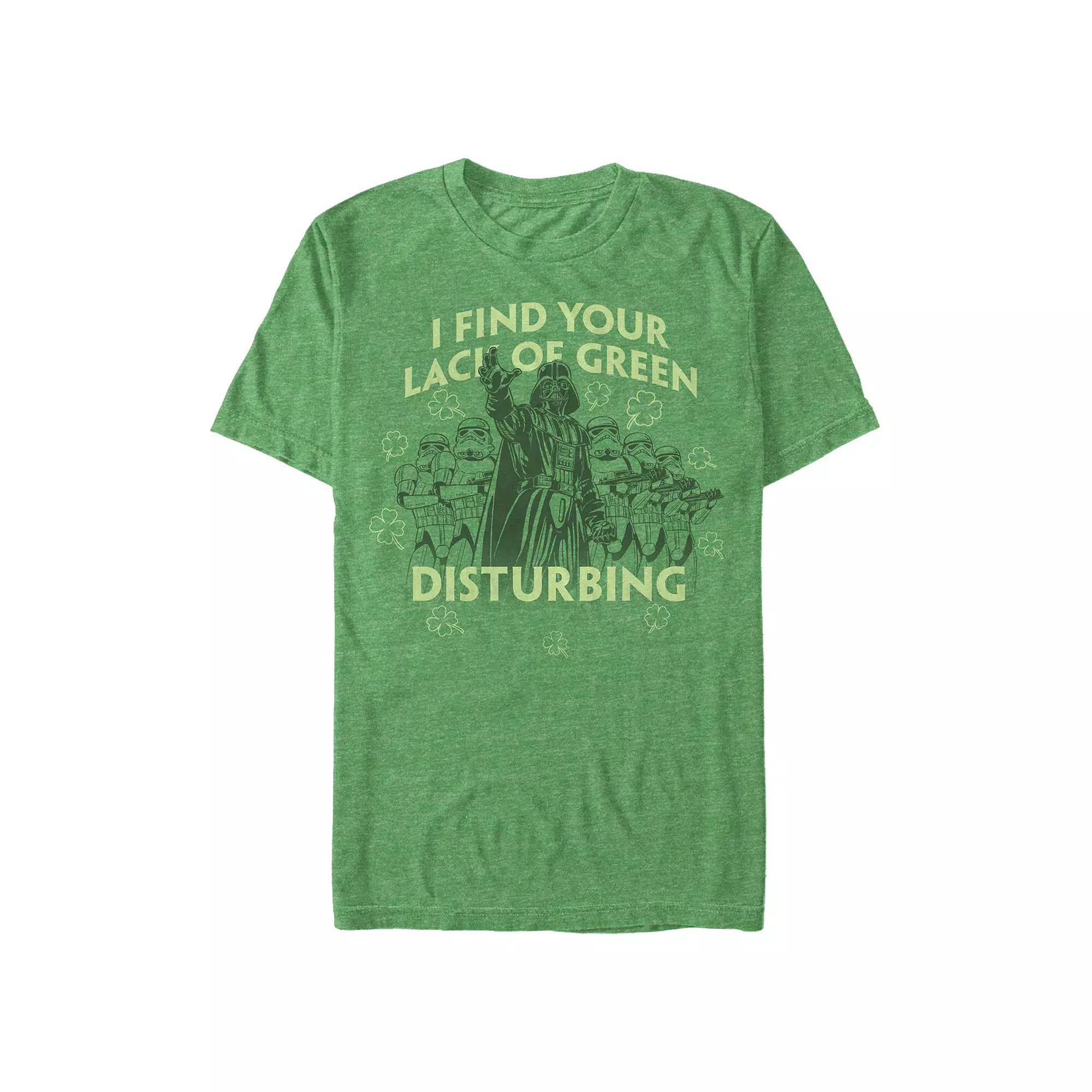 Big & Tall Star Wars Darth Vader Lack Of Green Disturbing Graphic Tee, Men's,  Product Image