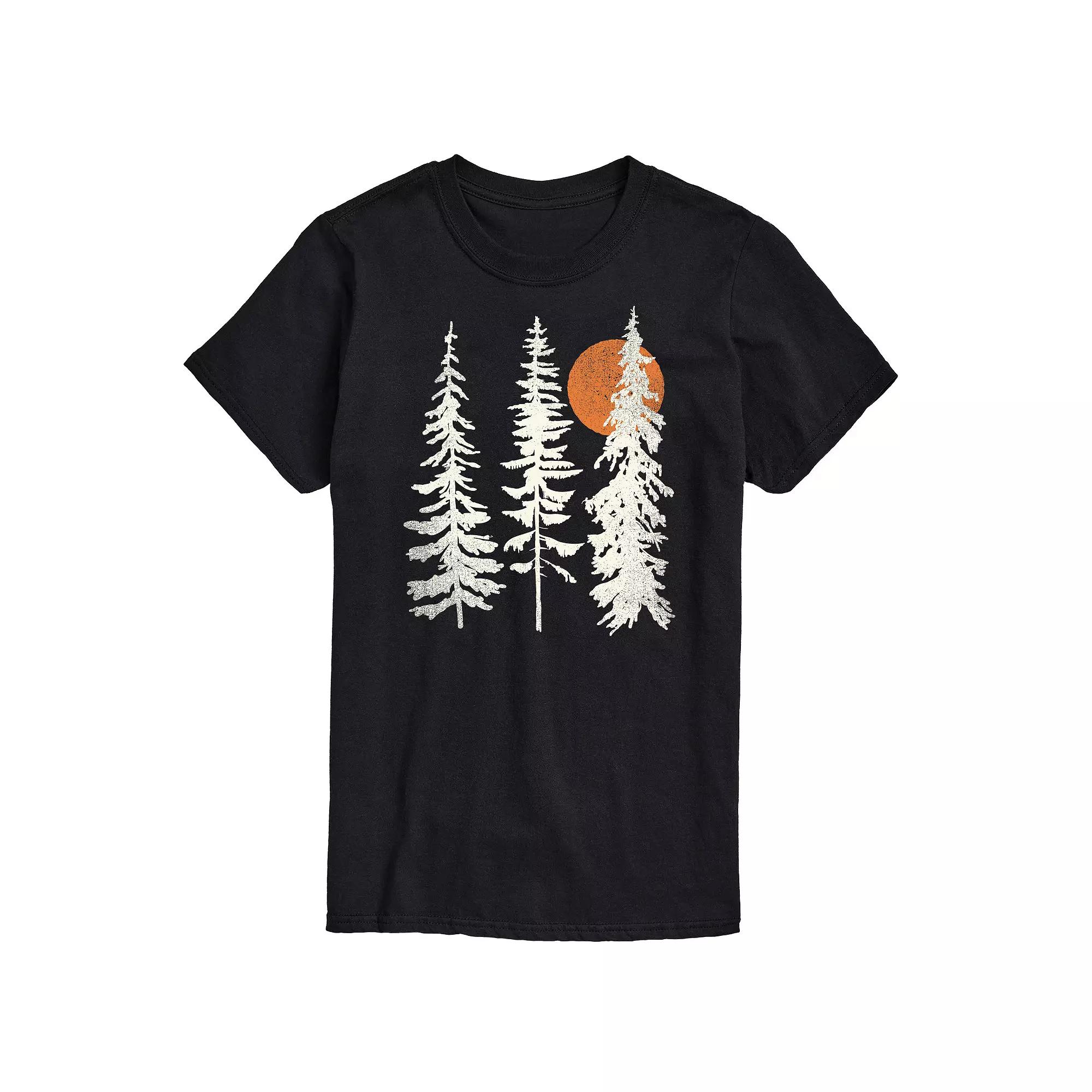 Big & Tall Tree Trio Tee, Men's,  Product Image