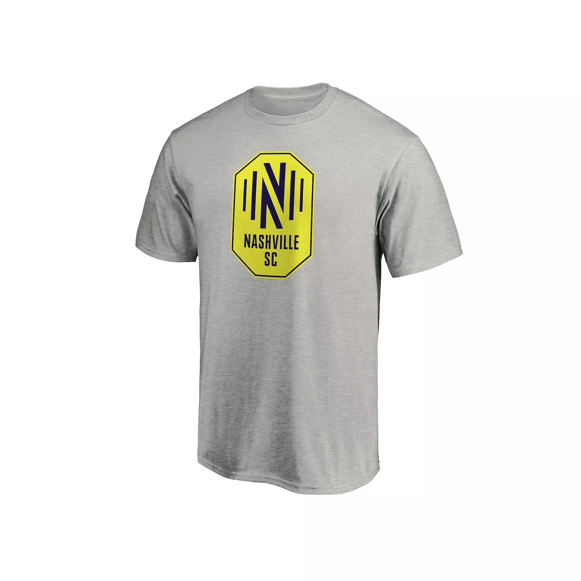 Men's Fanatics MLS Nashville SC Primary Logo Graphic Tee, Size: Small, Mls Grey Product Image