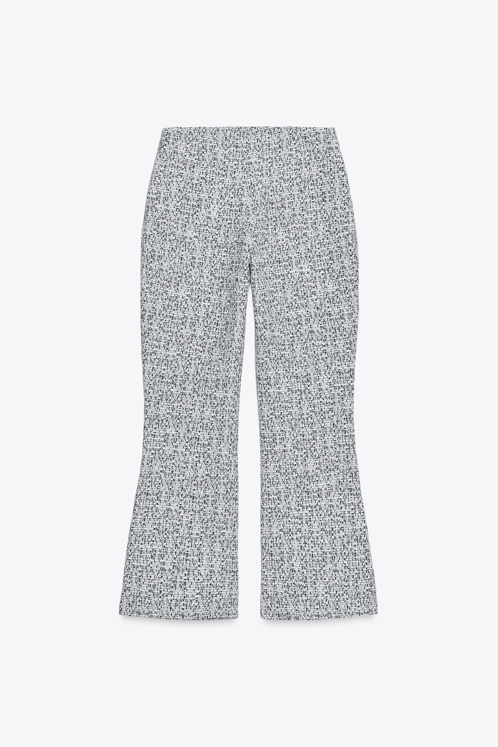 STRUCTURED FLARED PANTS Product Image