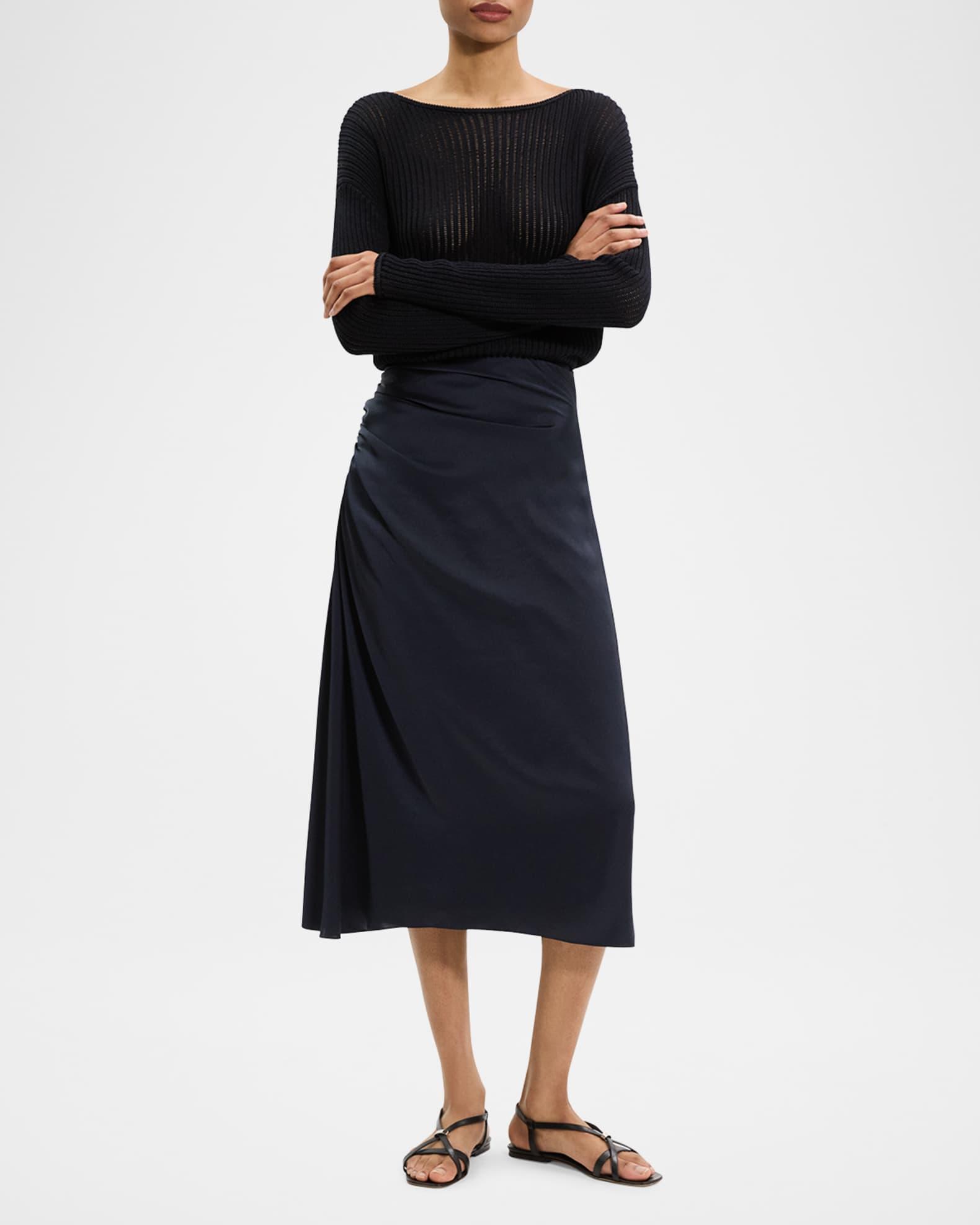 Side Ruched Skirt Product Image
