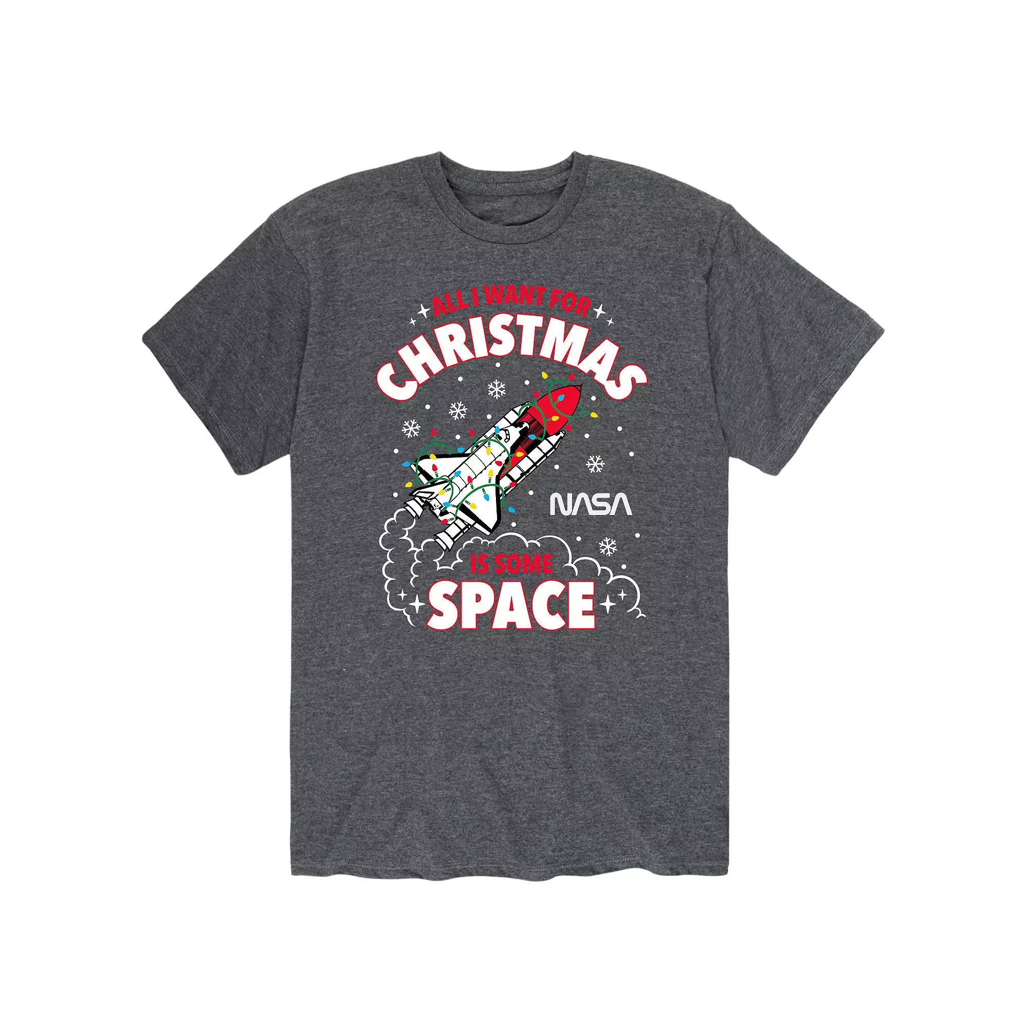 Men's NASA "All I Want For Christmas Is Some Space" Tee,  Product Image