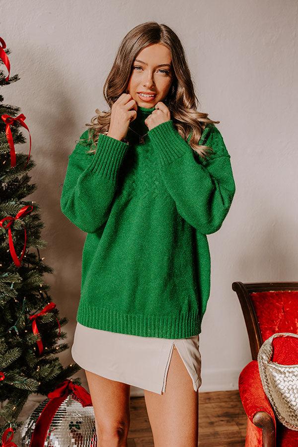 Evergreen Dreams Knit Sweater Product Image