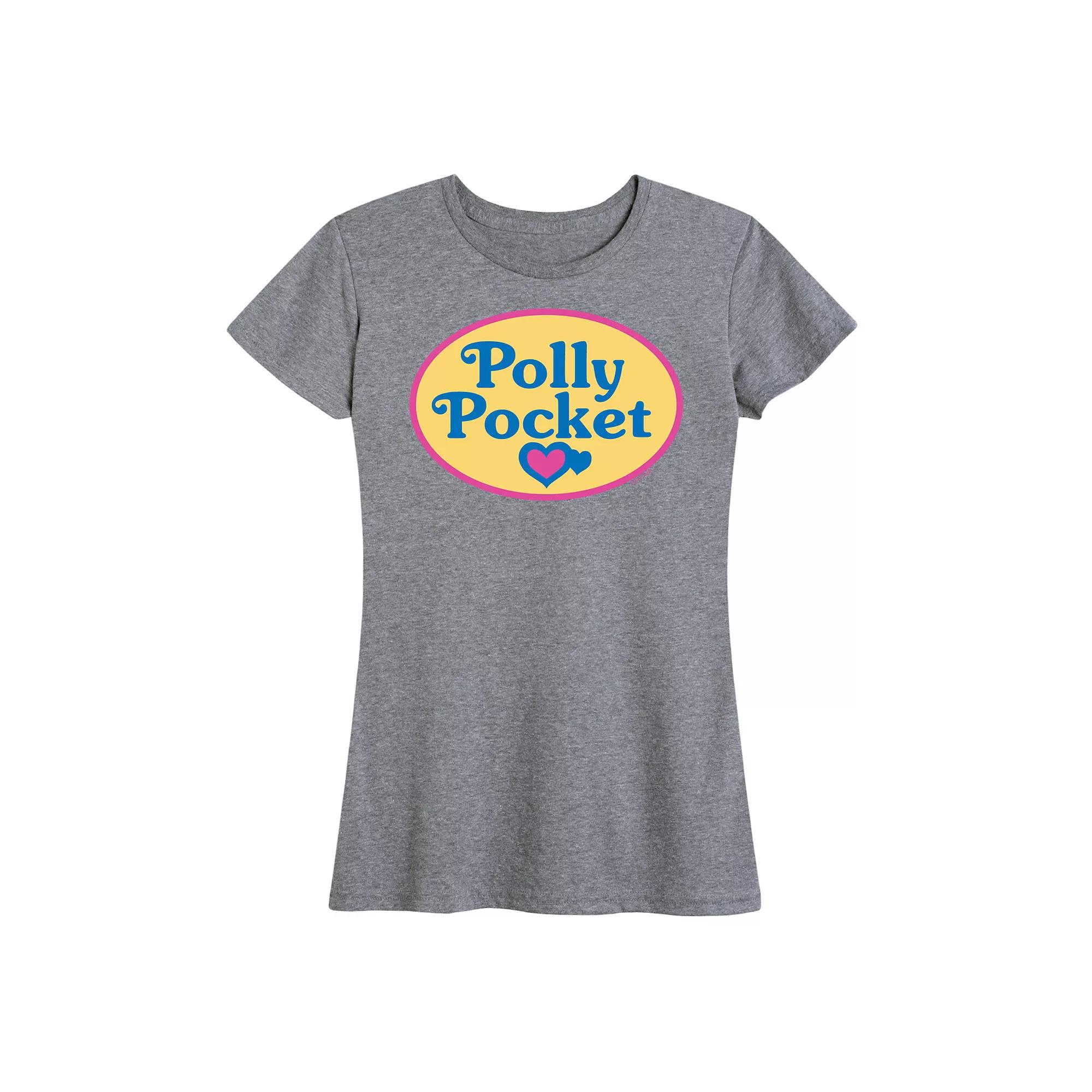 Women's Polly Pocket Color Logo Graphic Tee,  Product Image