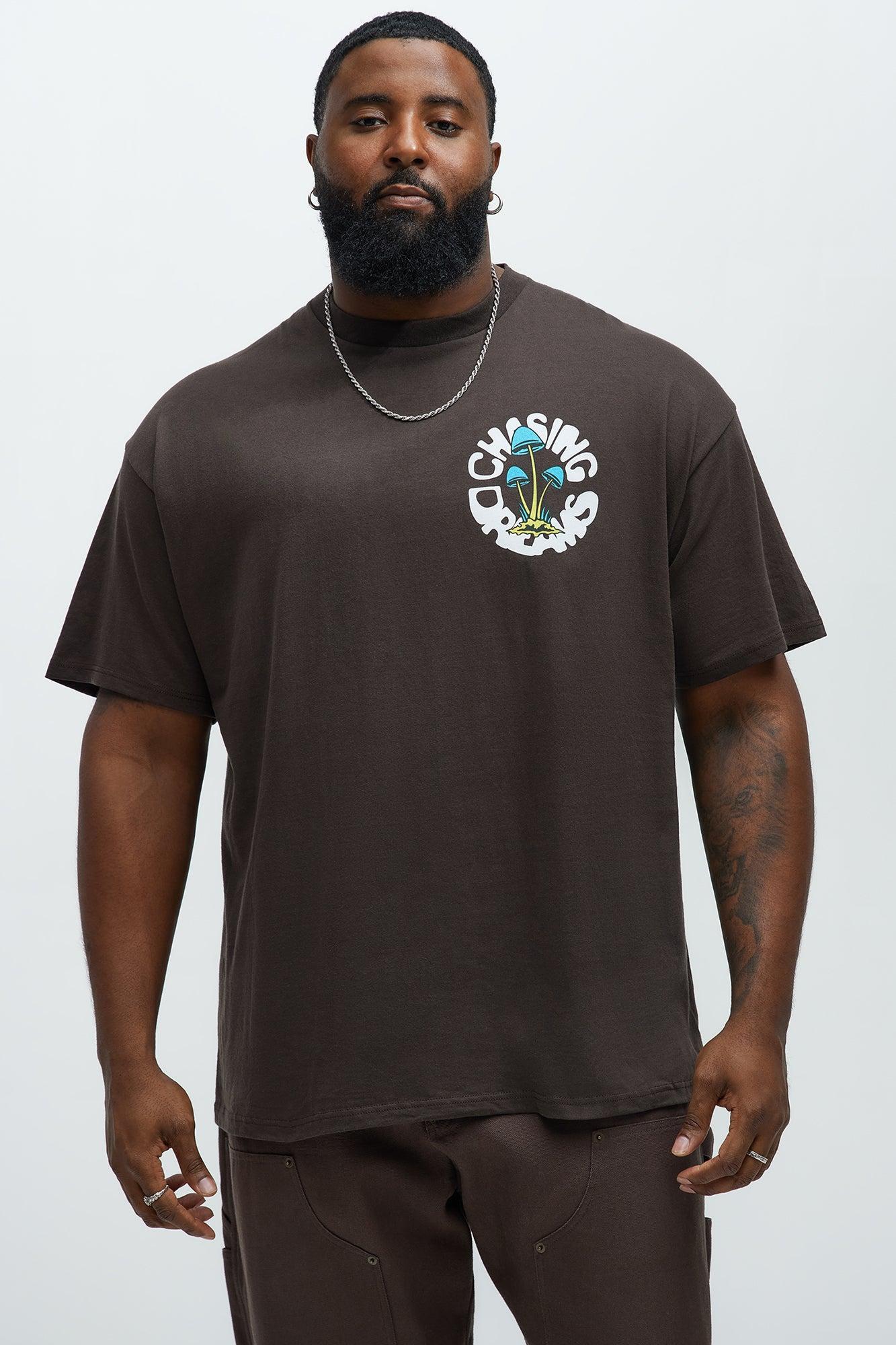Making Dreams Come True Short Sleeve Tee - Brown Product Image