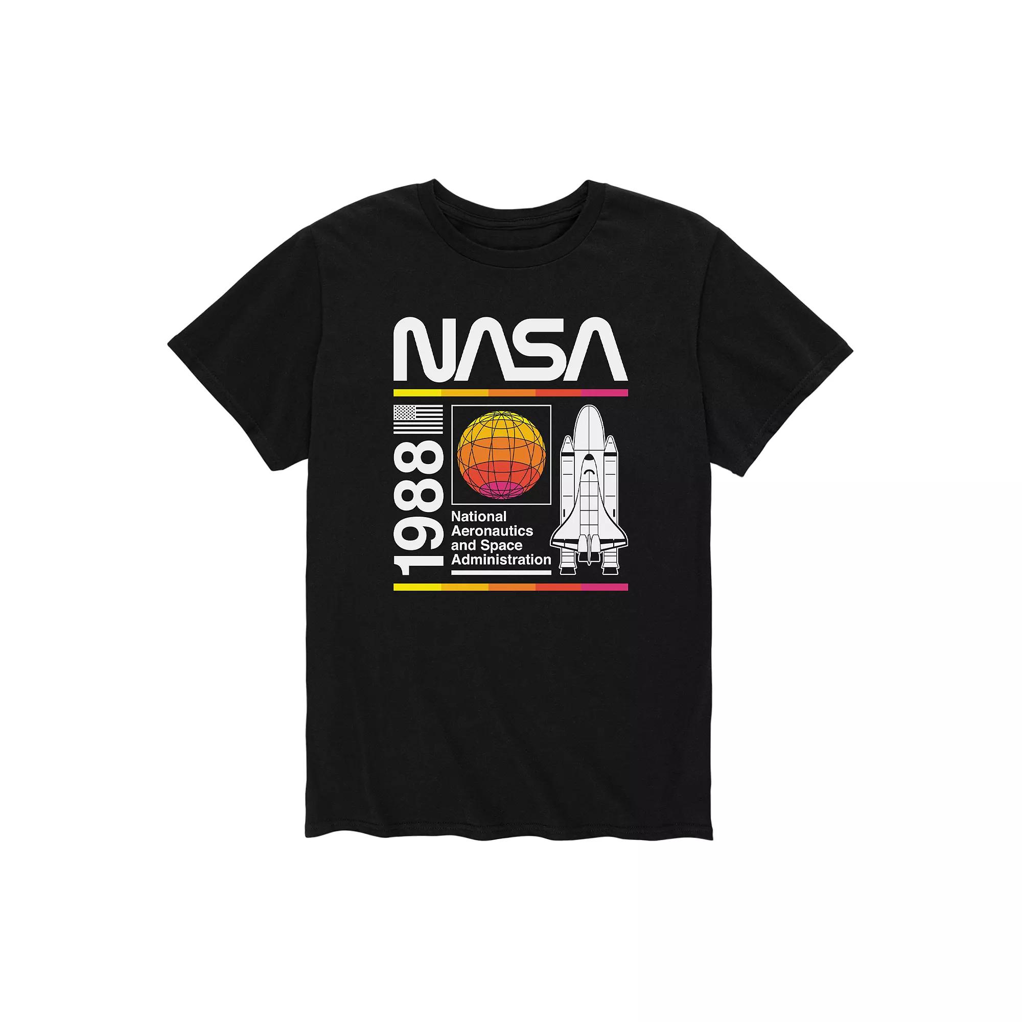 Big & Tall NASA 1988 Retro Tee, Men's,  Product Image