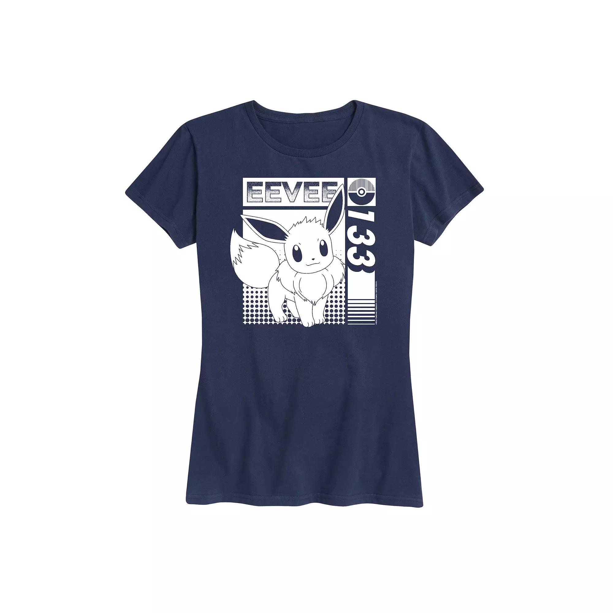 Women's Pokemon Eevee 133 Graphic Tee,  Product Image