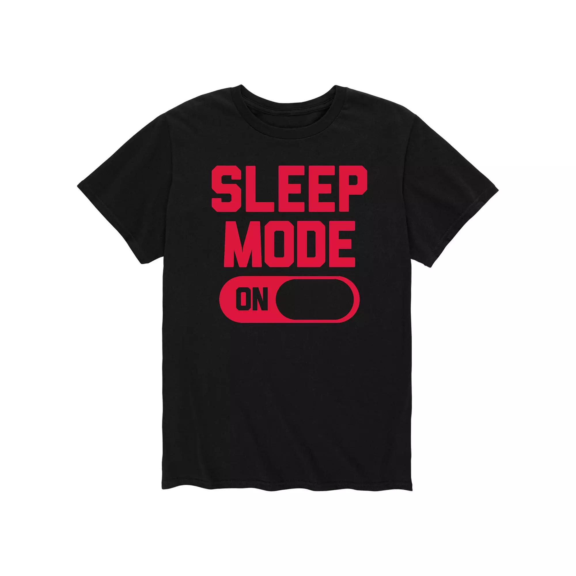 Men's Sleep Mode On Tee,  Product Image