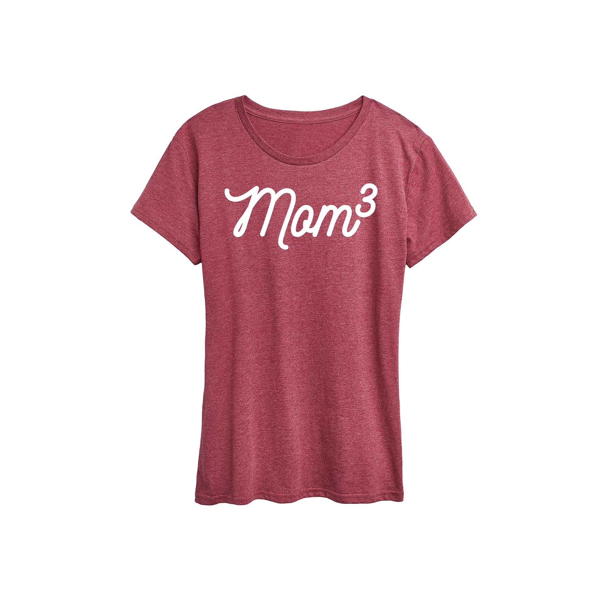 Women's Mom To The 3rd Power Graphic Tee,  Product Image