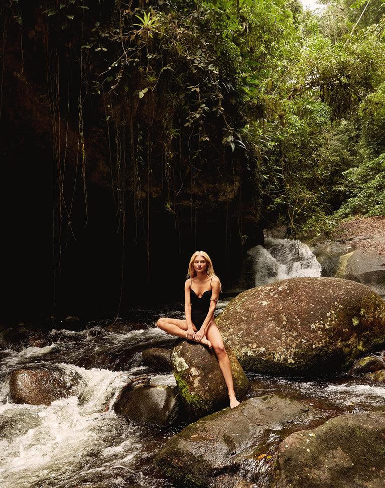 Firenze Emily Gabi One Piece - Black Product Image