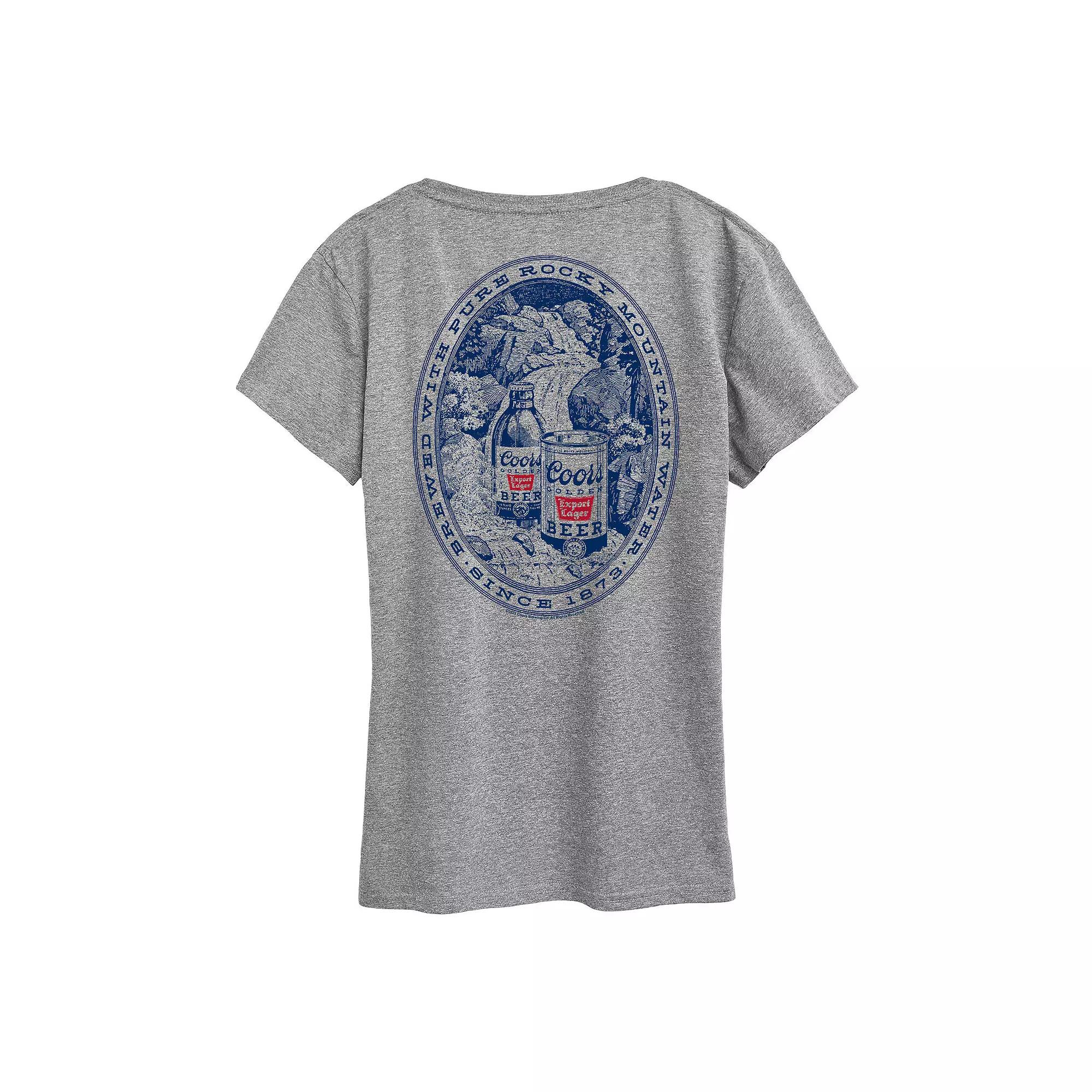 Women's Coors Banquet Rocky Mountain Graphic Tee,  Product Image