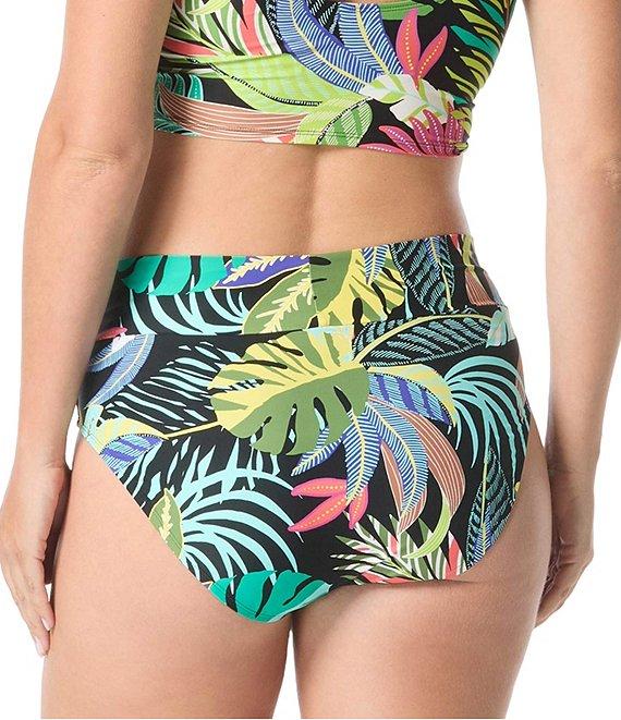 Coco Reef Cosmic Jungle Serene V-Waist Crossover Hipster Swim Bottom Product Image