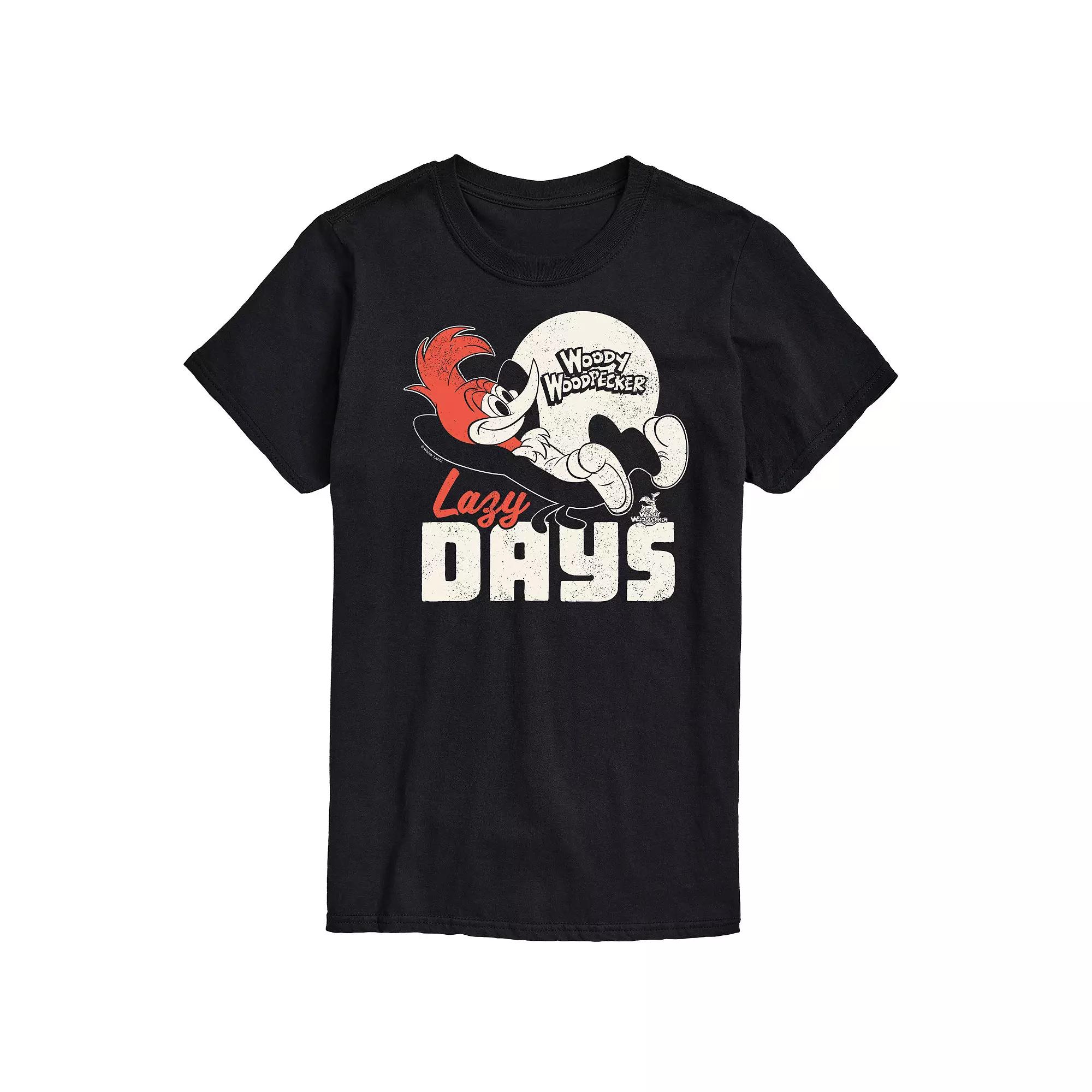 Big & Tall Woody Woodpecker Lazy Days Graphic Tee, Men's,  Product Image
