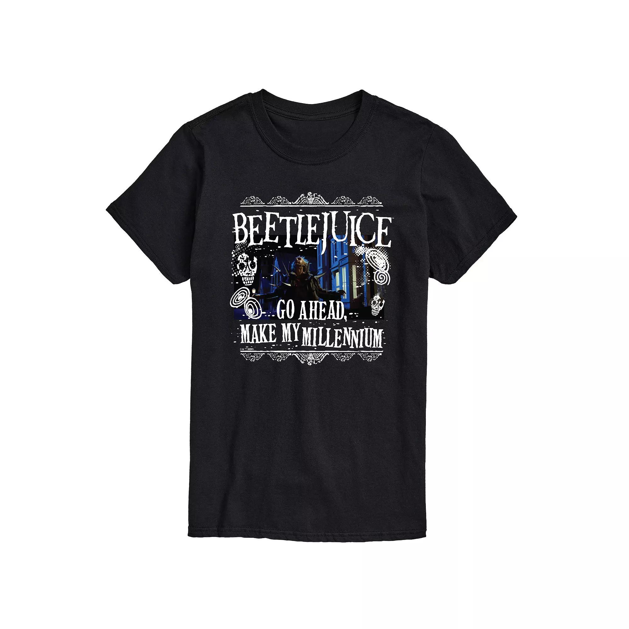 Men's Beetlejuice Make Me Millennium Graphic Tee,  Product Image