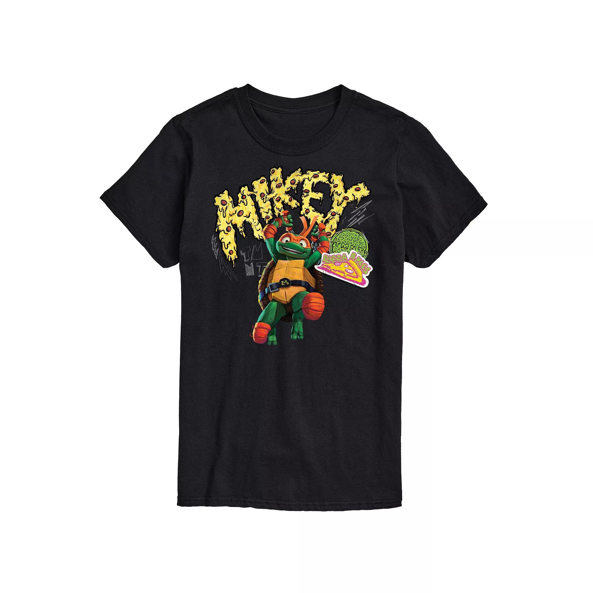 Big & Tall Nickelodeon TMNT Mutant Mayhem Mikey Graphic Tee, Men's,  Product Image
