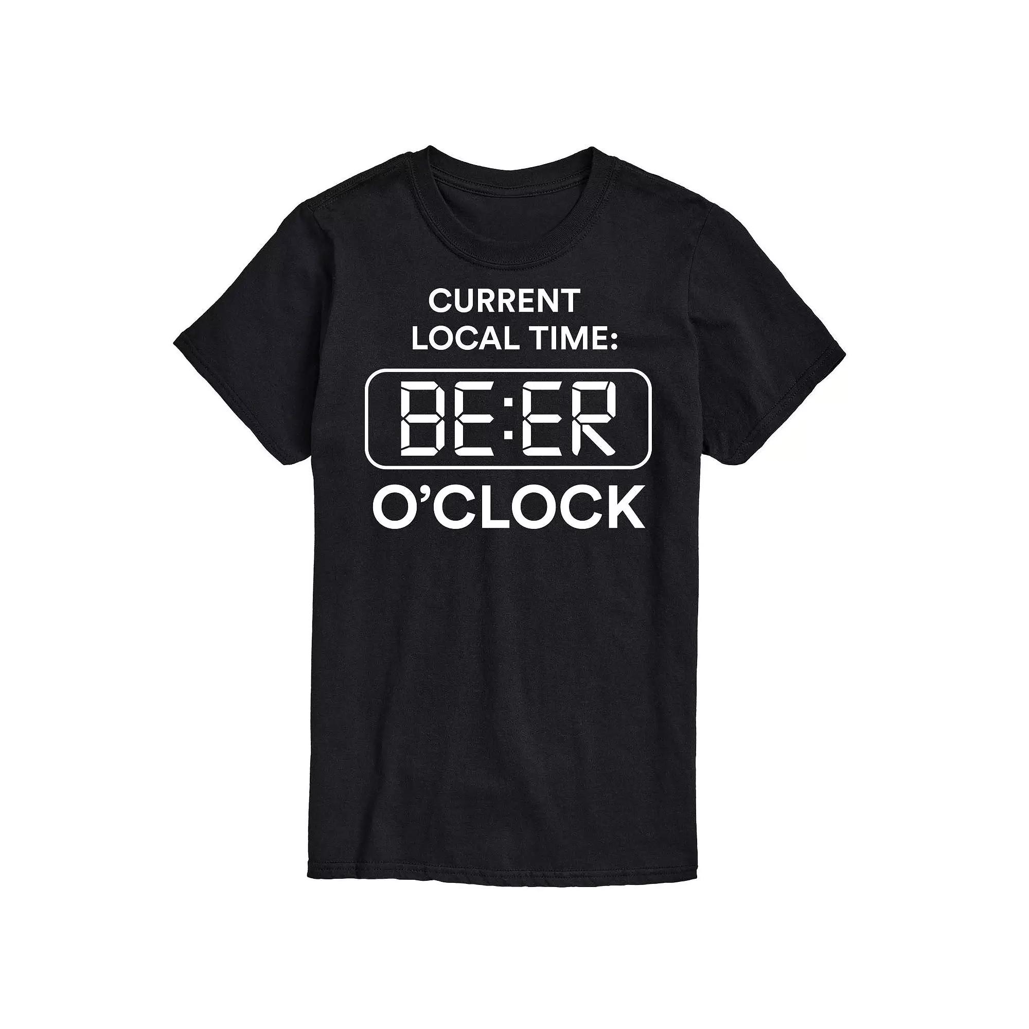 Men's Beer Oclock Tee,  Product Image